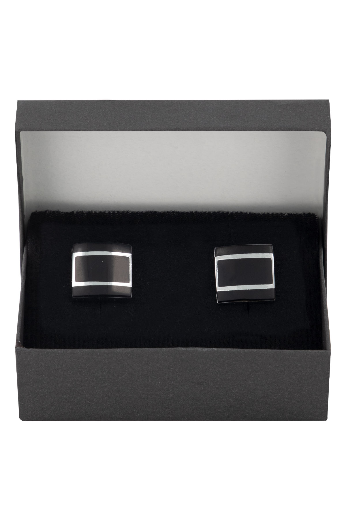 MANCUERNILLAS GRIS MENS FASHION