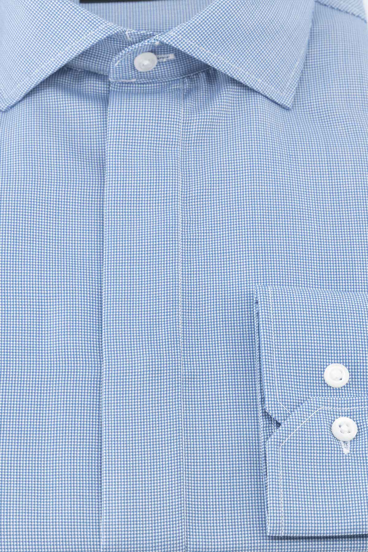 CAMISA FORMAL BAMBOO FIBER SKINNY FIT LMENTAL image number 4