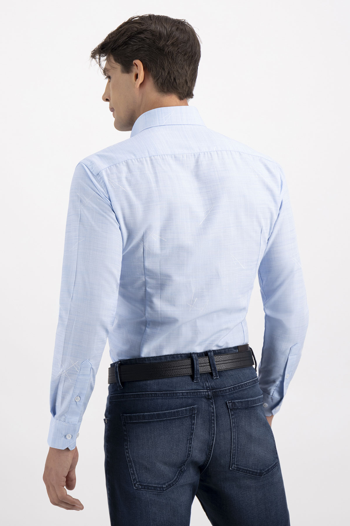 CAMISA FORMAL BAMBOO FIBER SLIM FIT LMENTAL