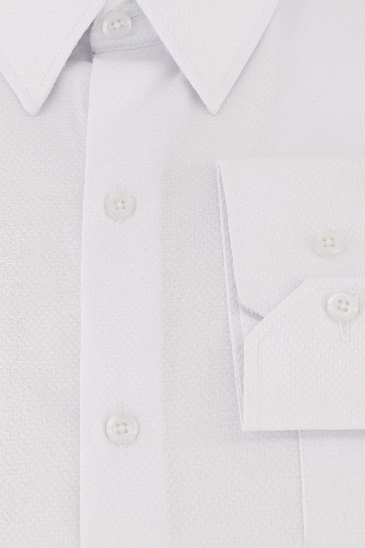 CAMISA FORMAL BLANCA CONTEMPORARY FIT SONNETI image number 4
