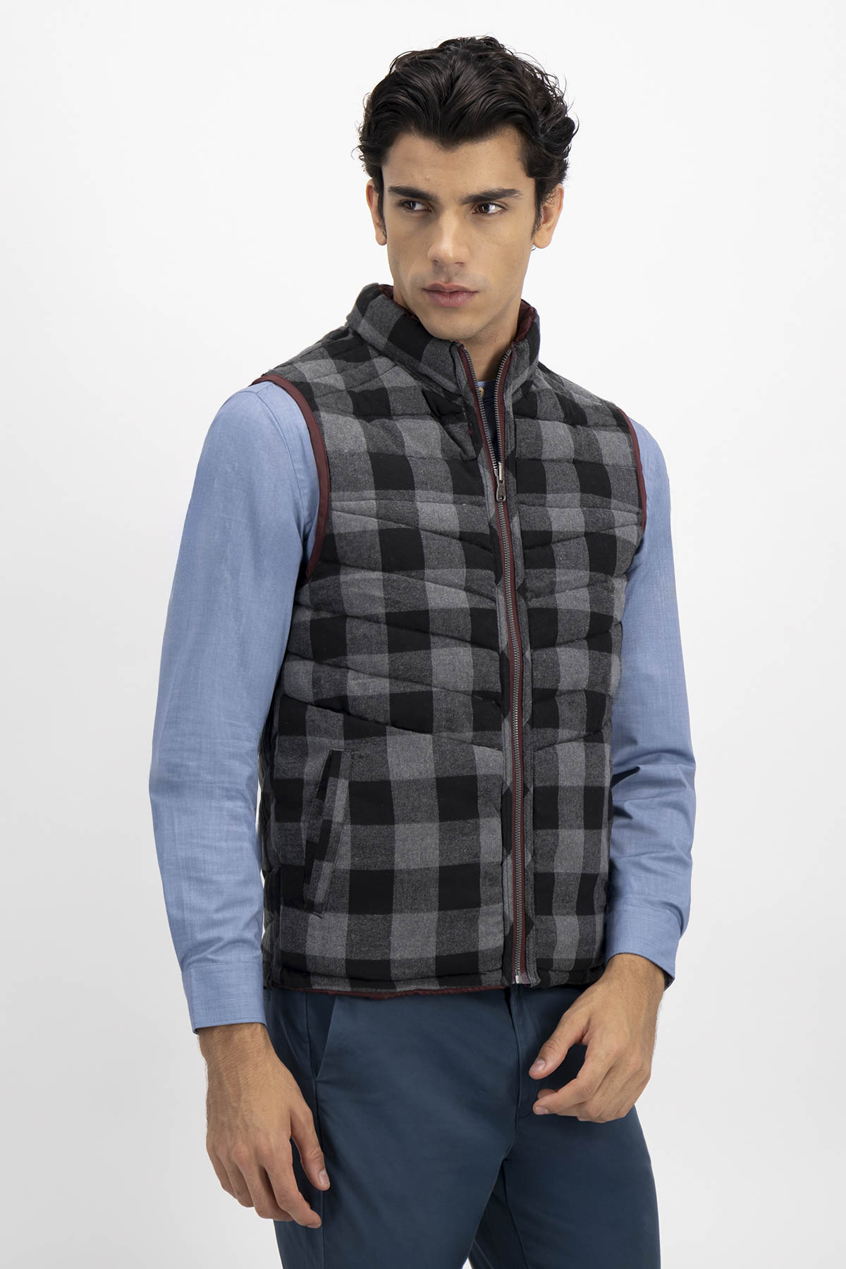 CHALECO CONTEMPORARY FIT ROYALTON image number 5