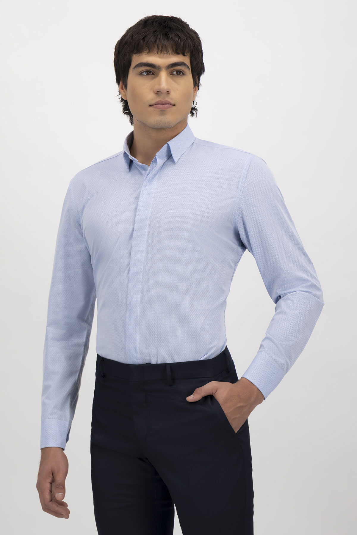 Camisa Formal Bamboo Fiber Slim Fit