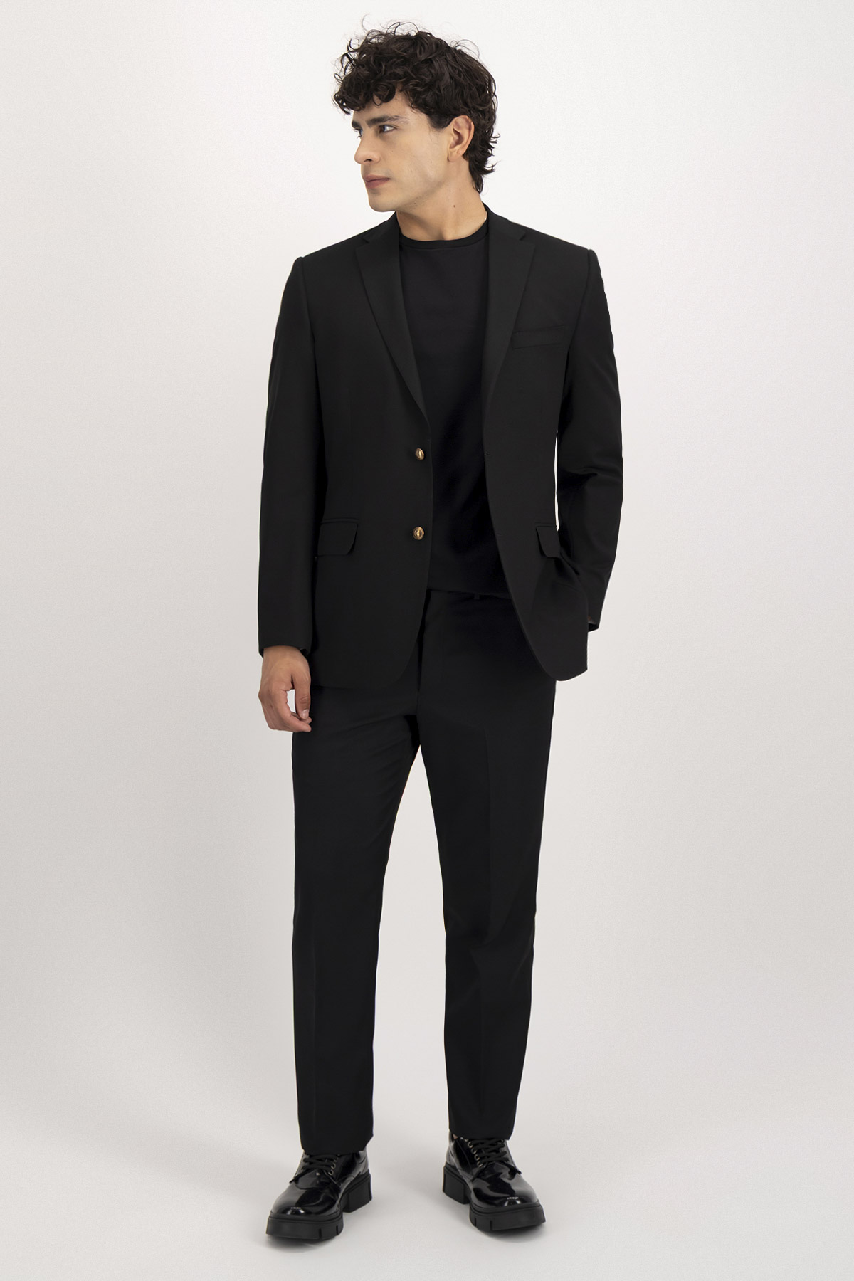Saco Casual Wool Blend Contemporary Fit Lamberti