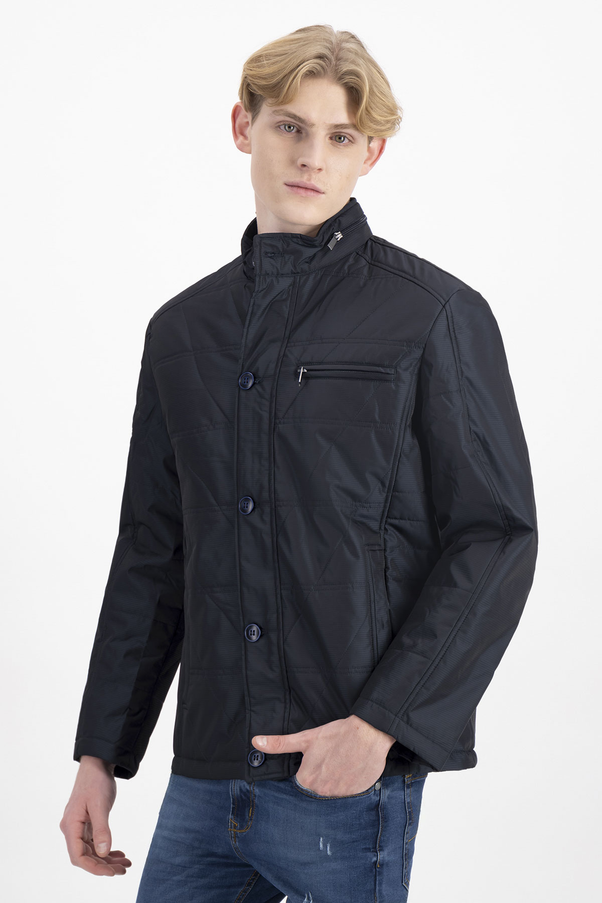 CHAMARRA SLIM FIT ROYALTON image number 0