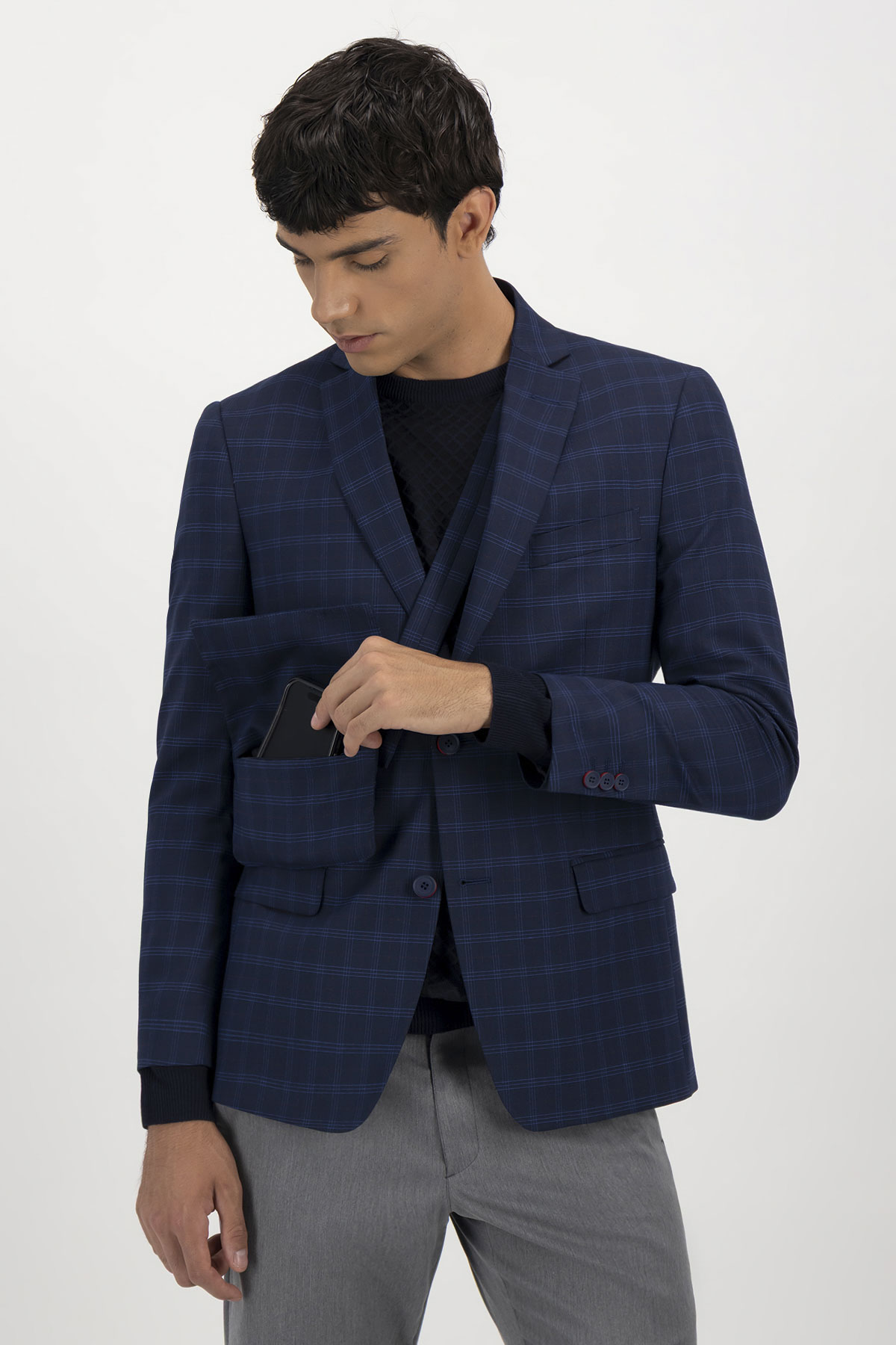 Saco Metro Jacket Slim Fit Sonneti
