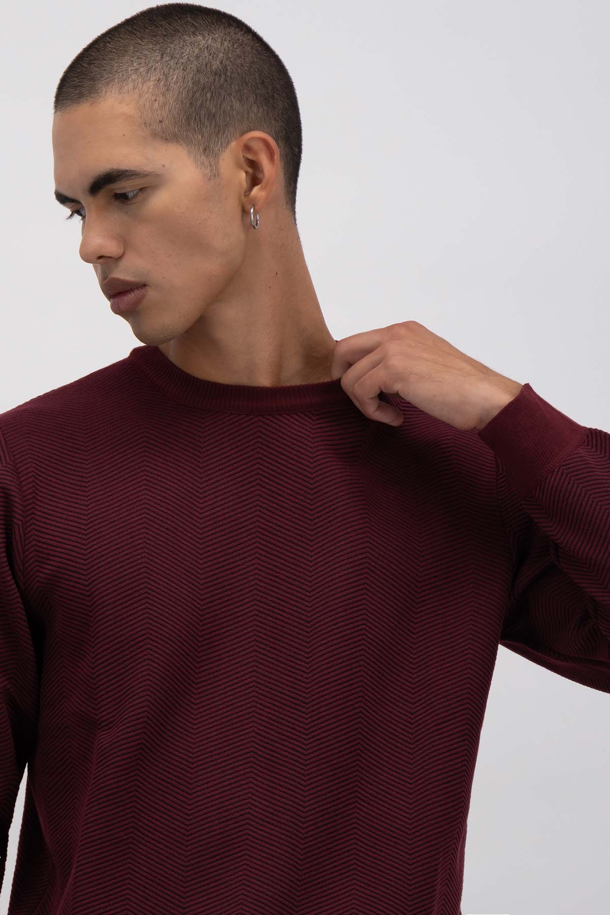 SUÉTER SLIM FIT LMENTAL image number 3