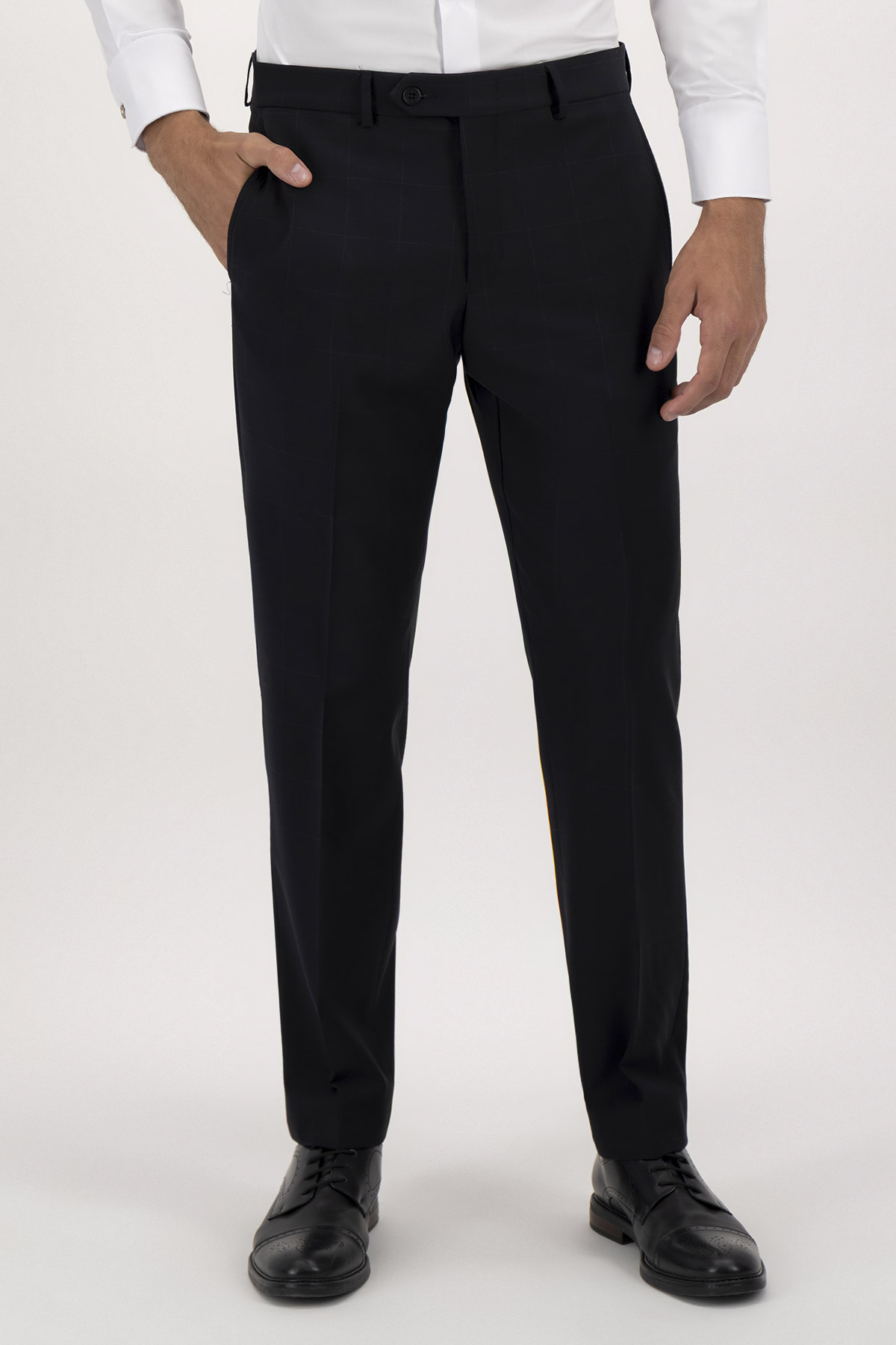 Traje Fresco Di Lana Slim Fit Lamberti image number 3