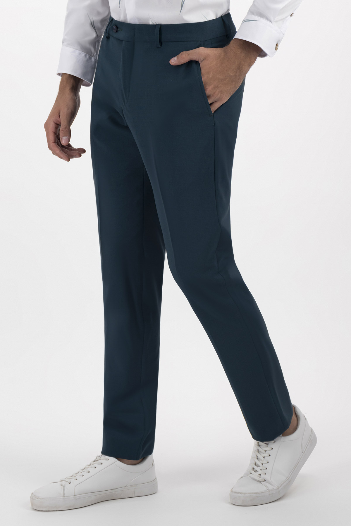 TRAJE FRESCO DI LANA SLIM FIT LAMBERTI image number 3