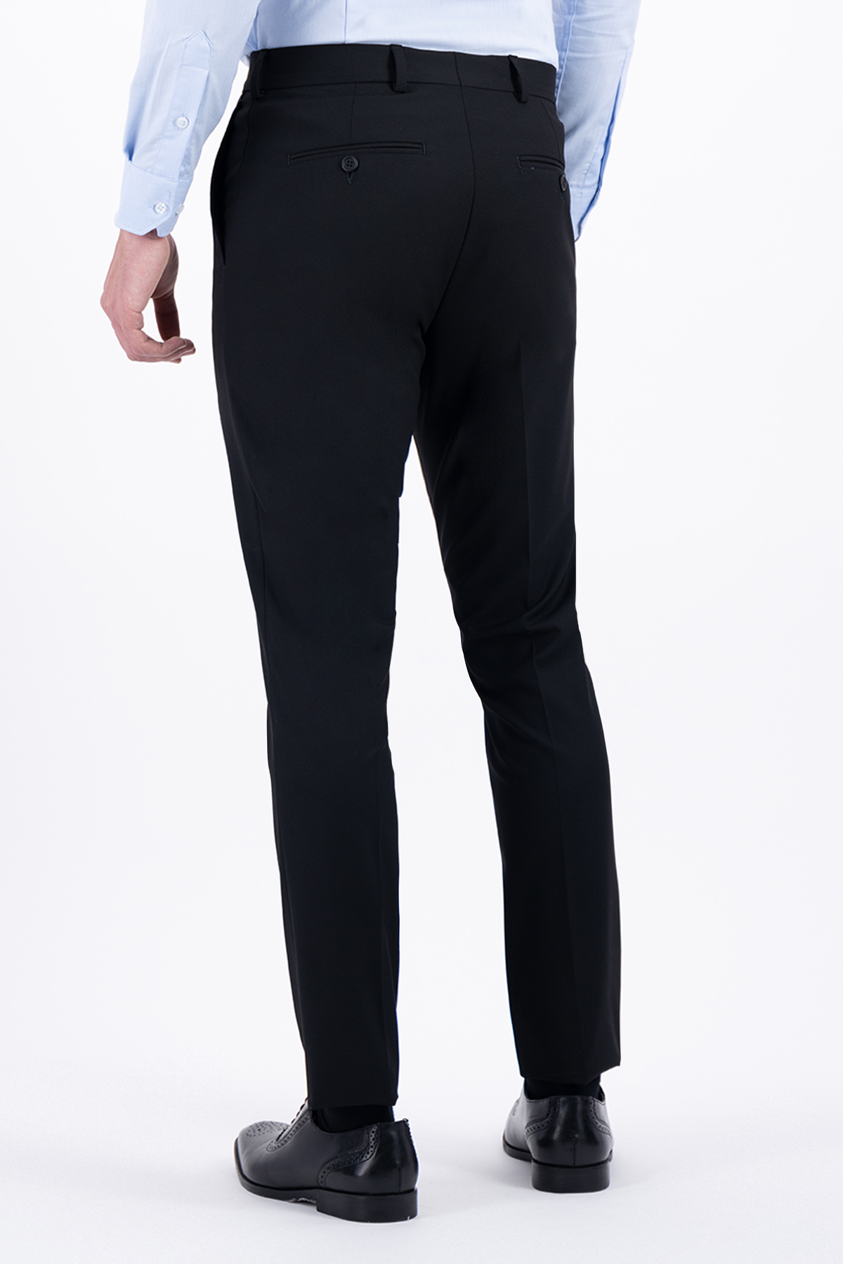 PANTALÓN SEPARATE NEGRO SLIM FIT LMENTAL image number 2