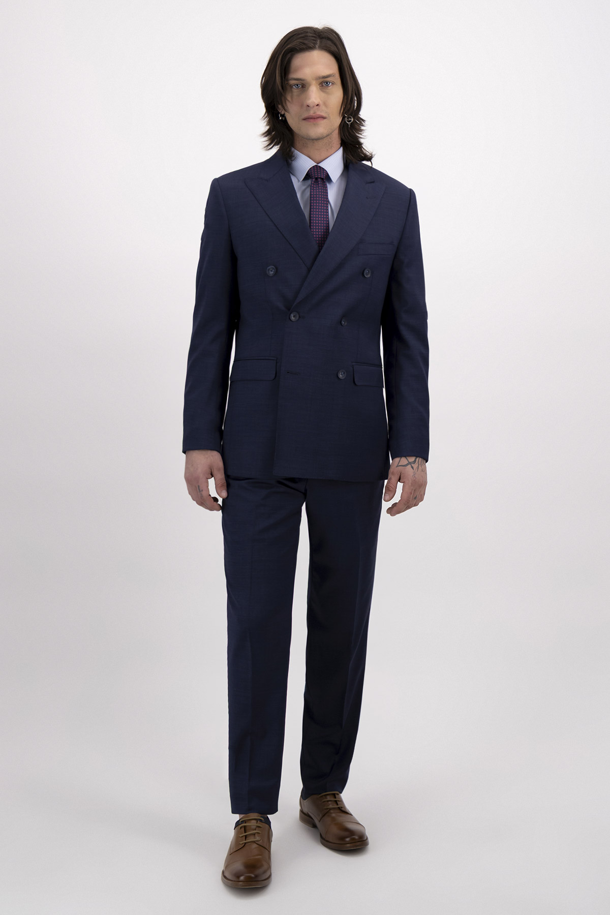 TRAJE FRESCO DI LANA SLIM FIT LAMBERTI