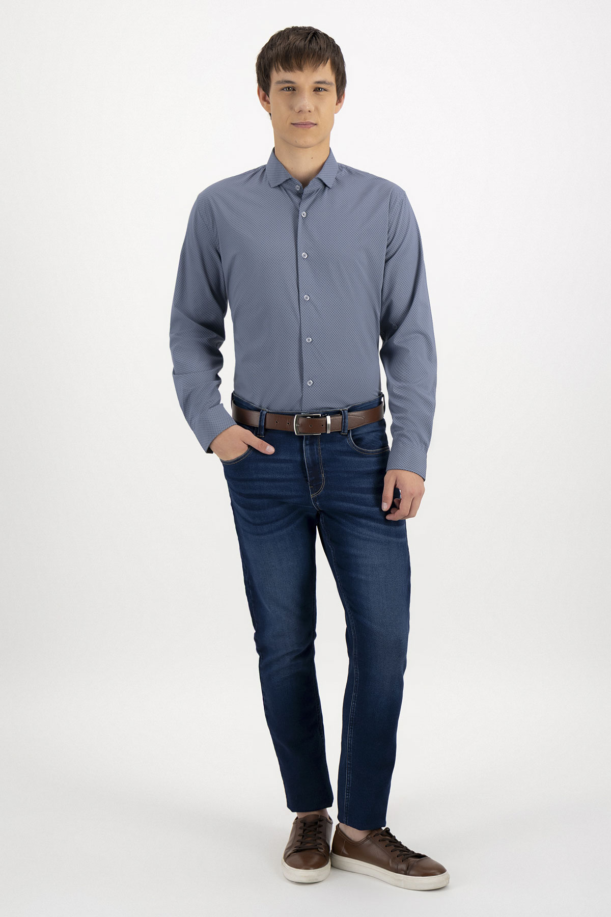 Camisa Bamboo Fiber Slim