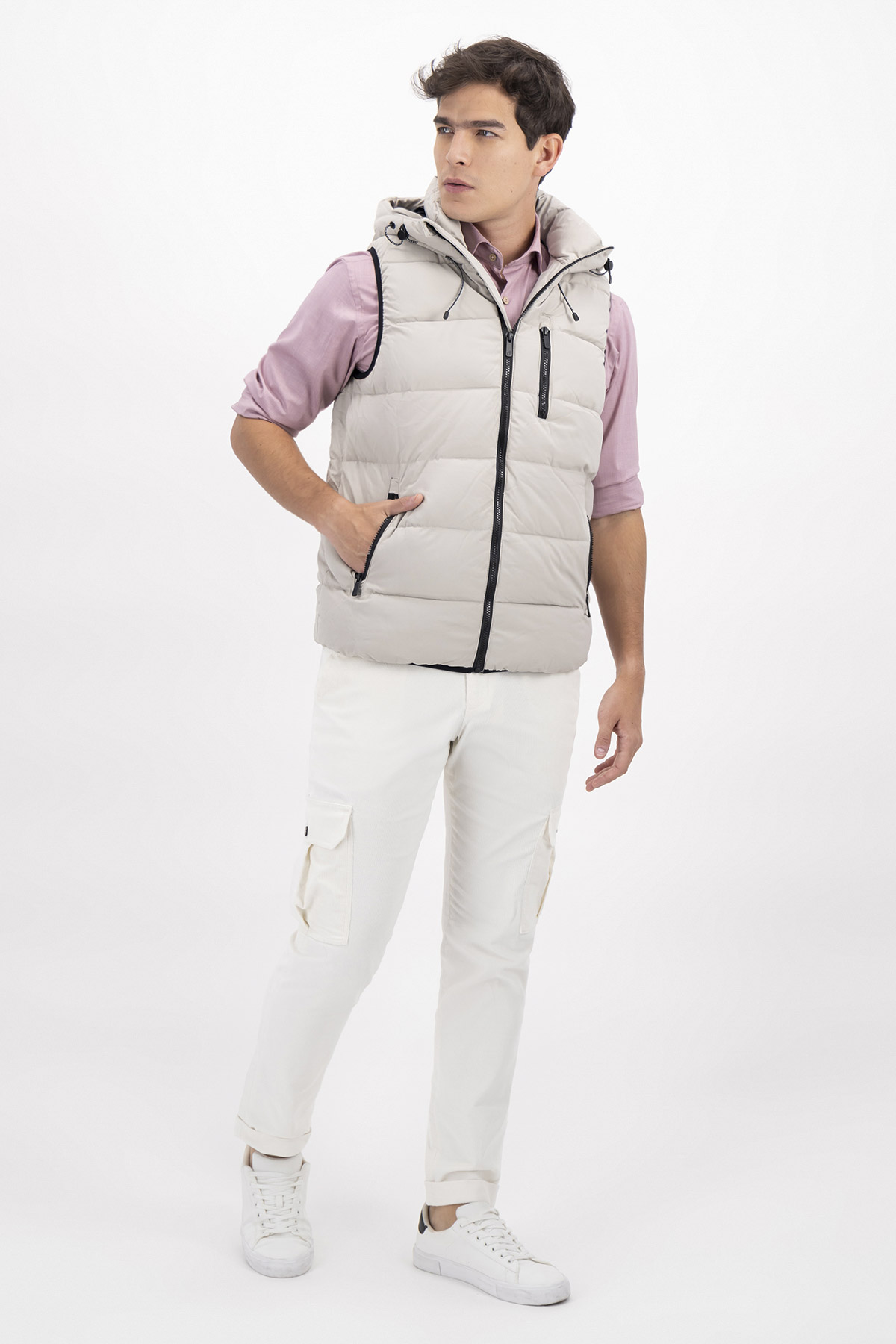 CHALECO CASUAL SLIM FIT LMENTAL image number 4
