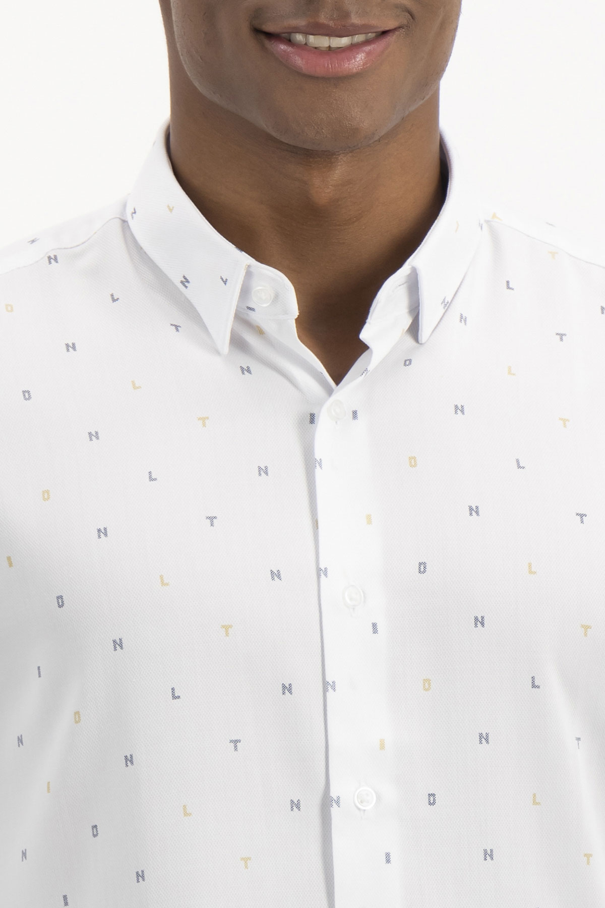 CAMISA  CASUAL BAMBOO FIBER SLIM FIT LMENTAL image number 2