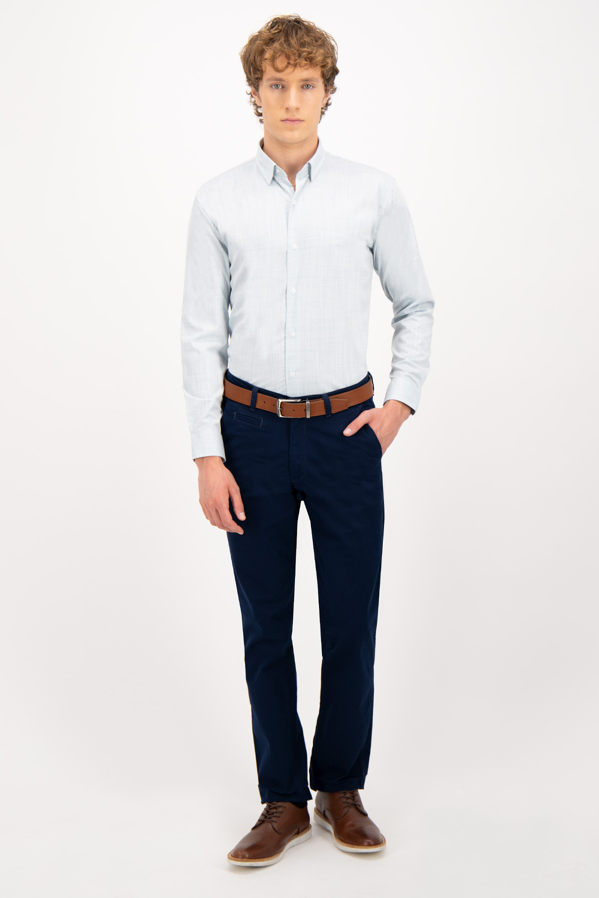 CAMISA FORMAL BAMBOO FIBER SLIM FIT LMENTAL image number 3