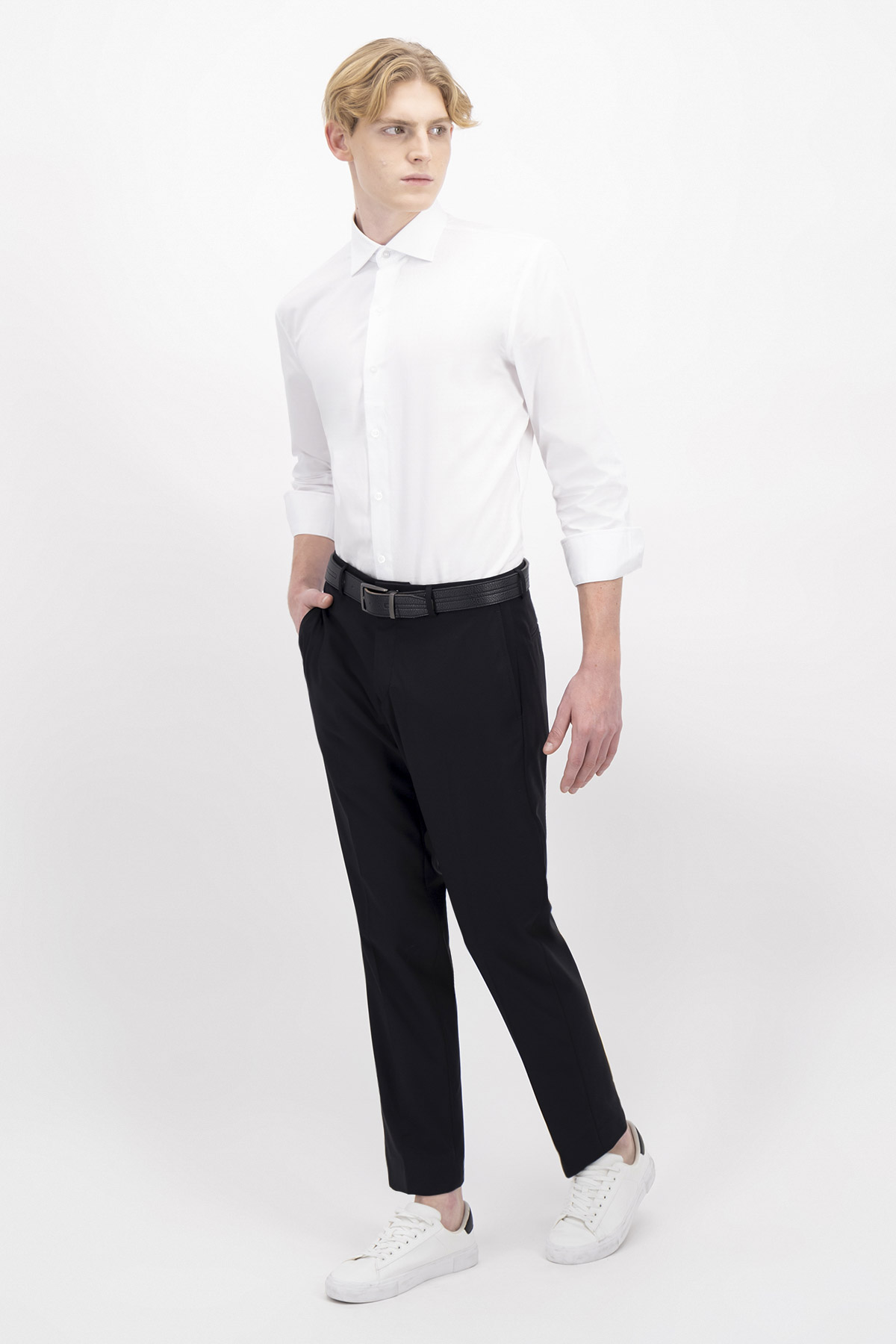 CAMISA FORMAL NON IRON CONTEMPORARY FIT LAMBERTI image number 3