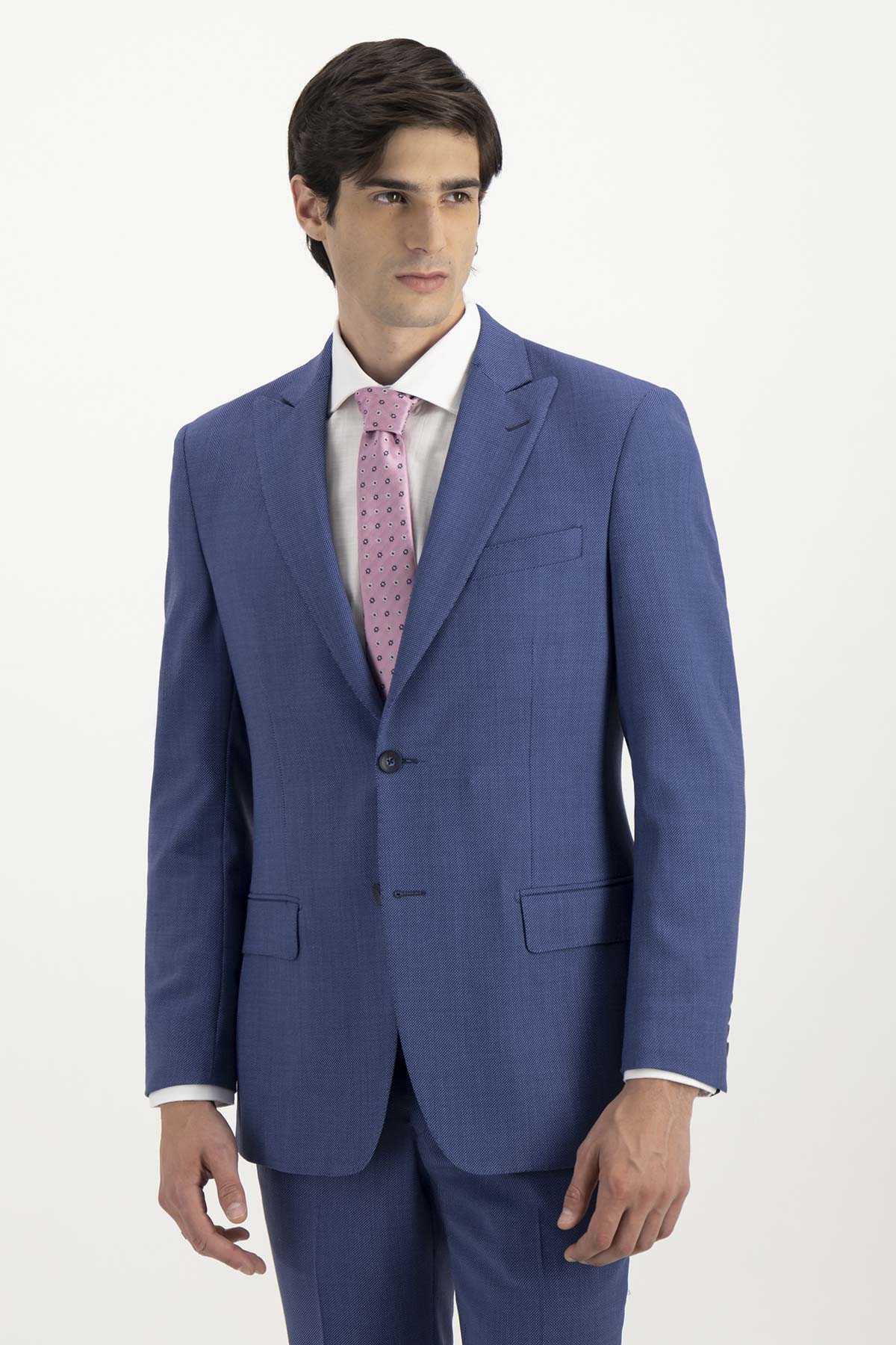 TRAJE FRESCO DI LANA CONTEMPORARY FIT LAMBERTI image number 1