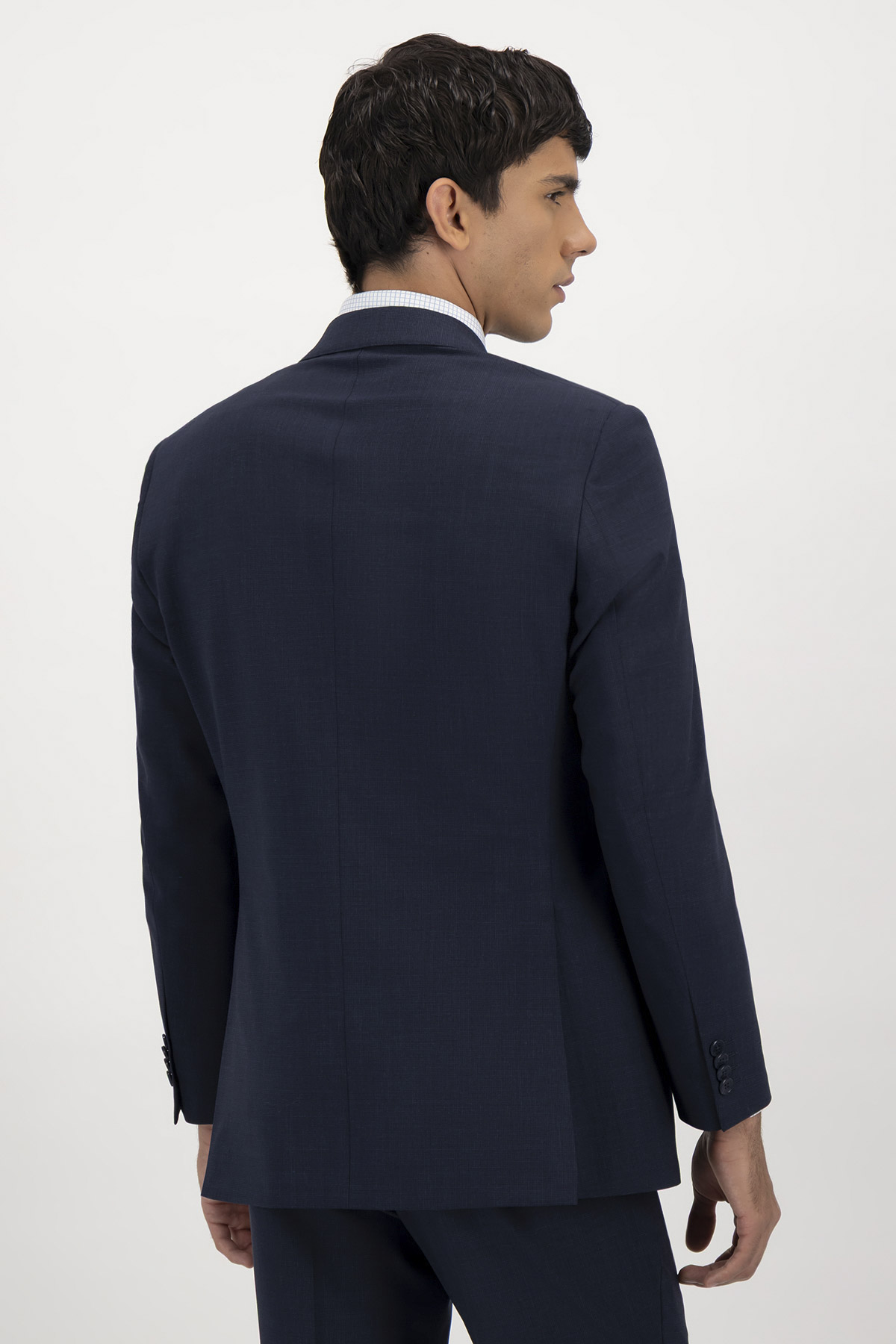 Traje Trio Contemporary Fit Fresco Di Lana Lamberti image number 2