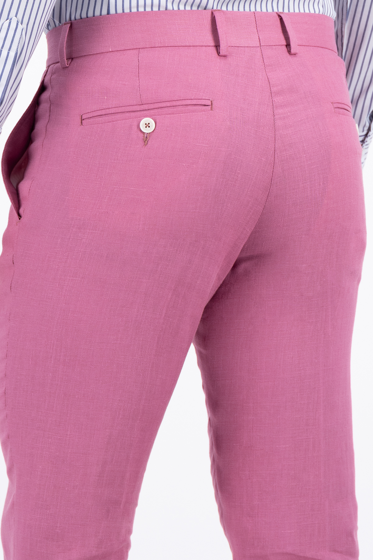 PANTALÓN SEPARATE ROSA OBSCURO SLIM FIT LMENTAL image number 3