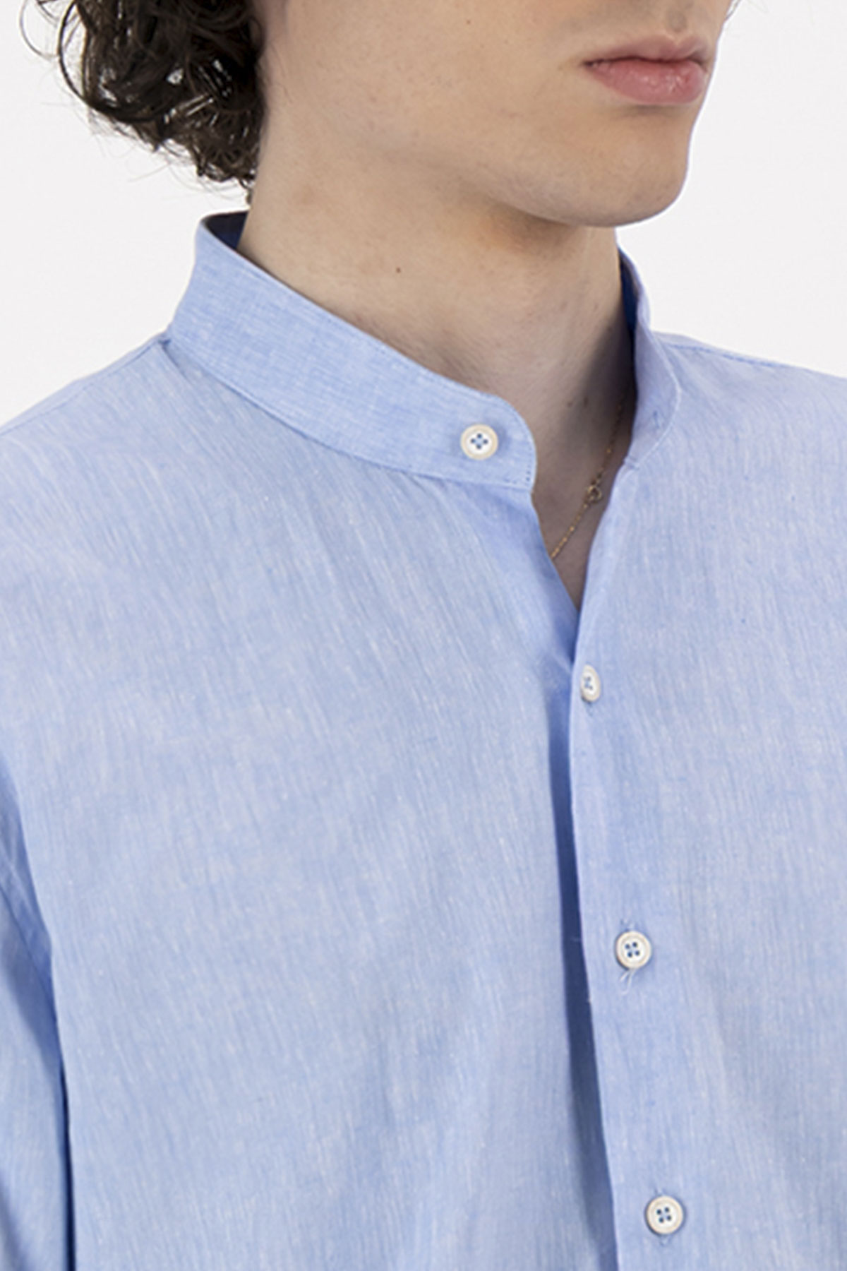Camisa Casual Linen Slim Fit Lmental image number 2