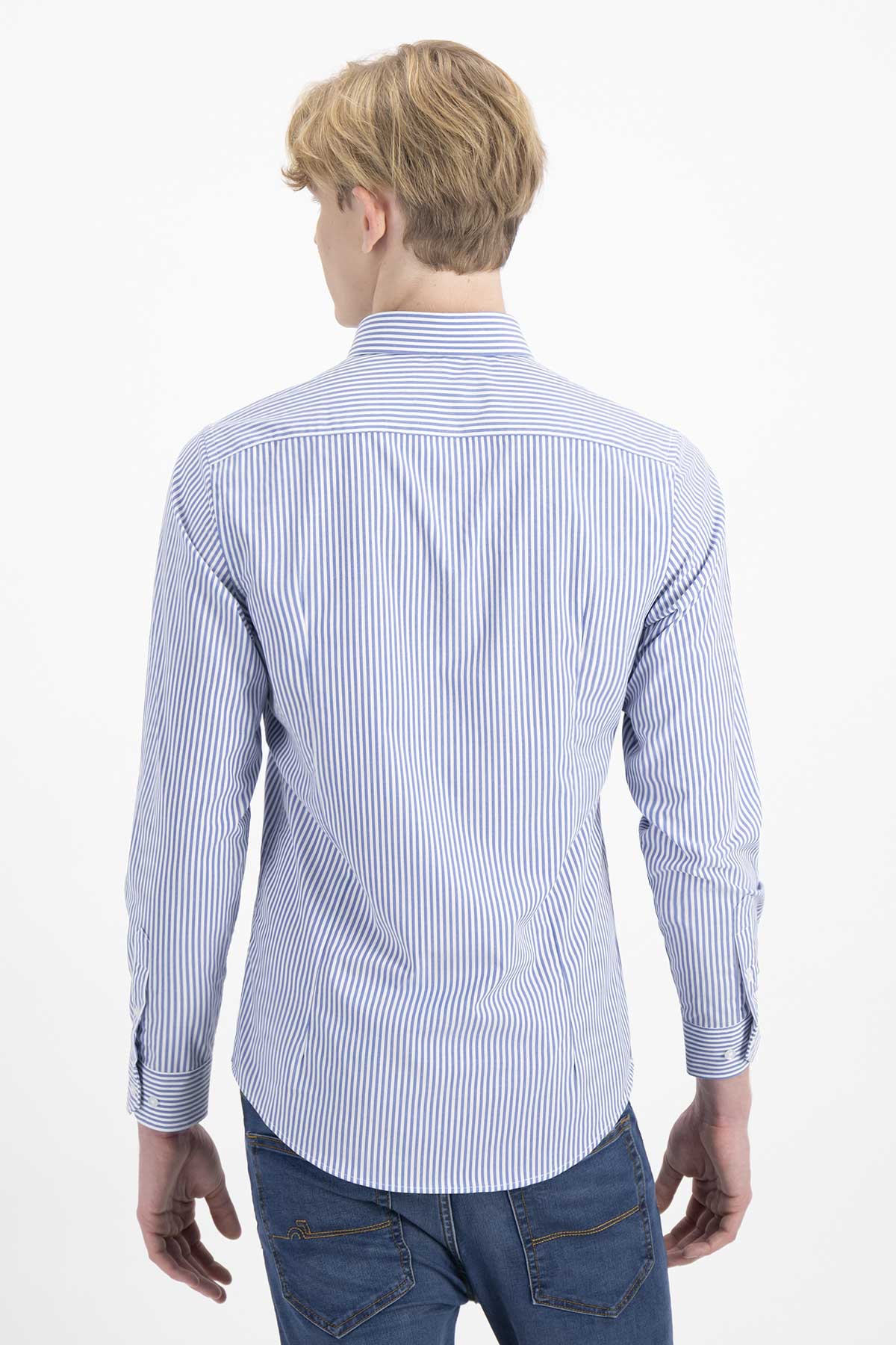 CAMISA FORMAL BAMBOO FIBER SKINNY FIT LMENTAL