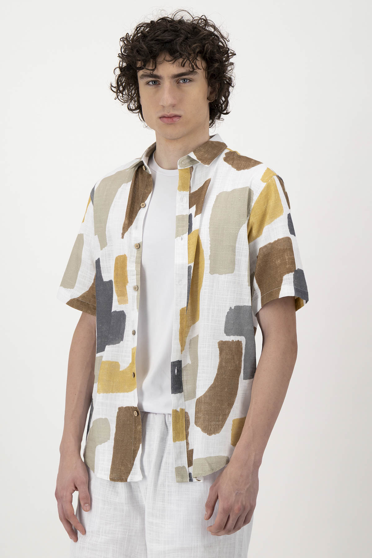 Camisa Casual Slim Fit Lmental