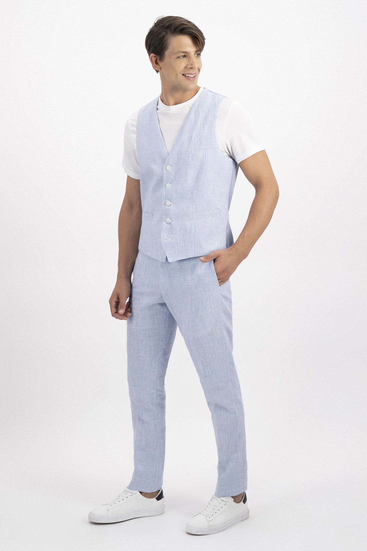 CHALECO FORMAL SLIM FIT LMENTAL image number 3