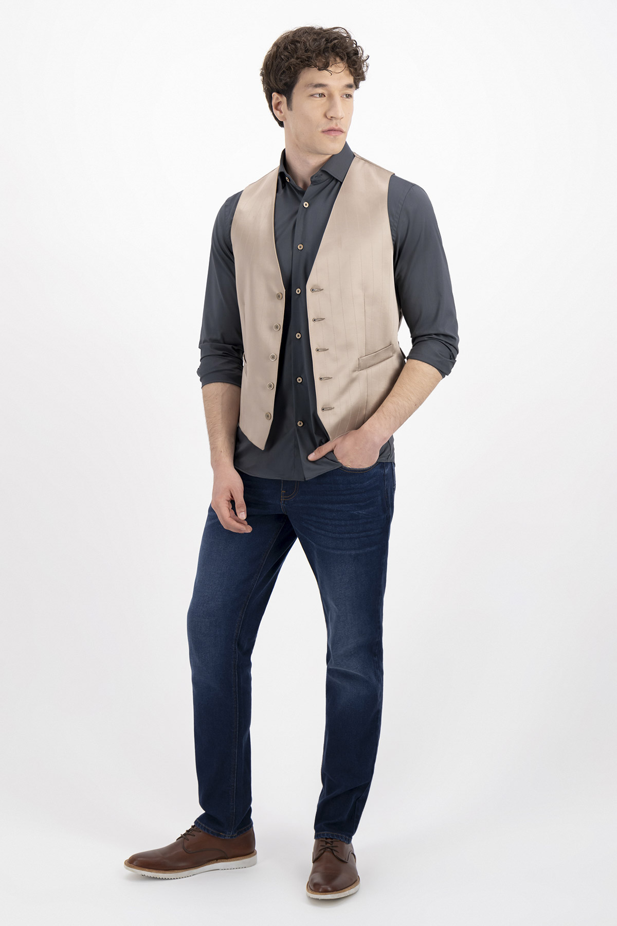 CHALECO FORMAL SLIM FIT LMENTAL image number 3