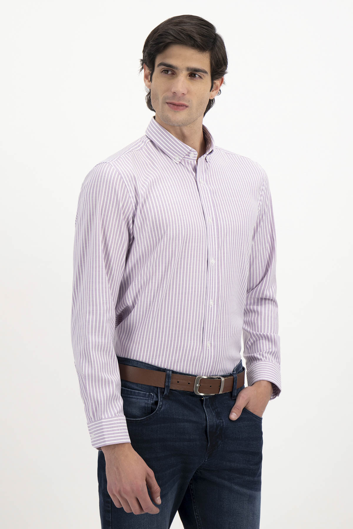 CAMISA CASUAL BAMBOO FIBER SLIM FIT LMENTAL