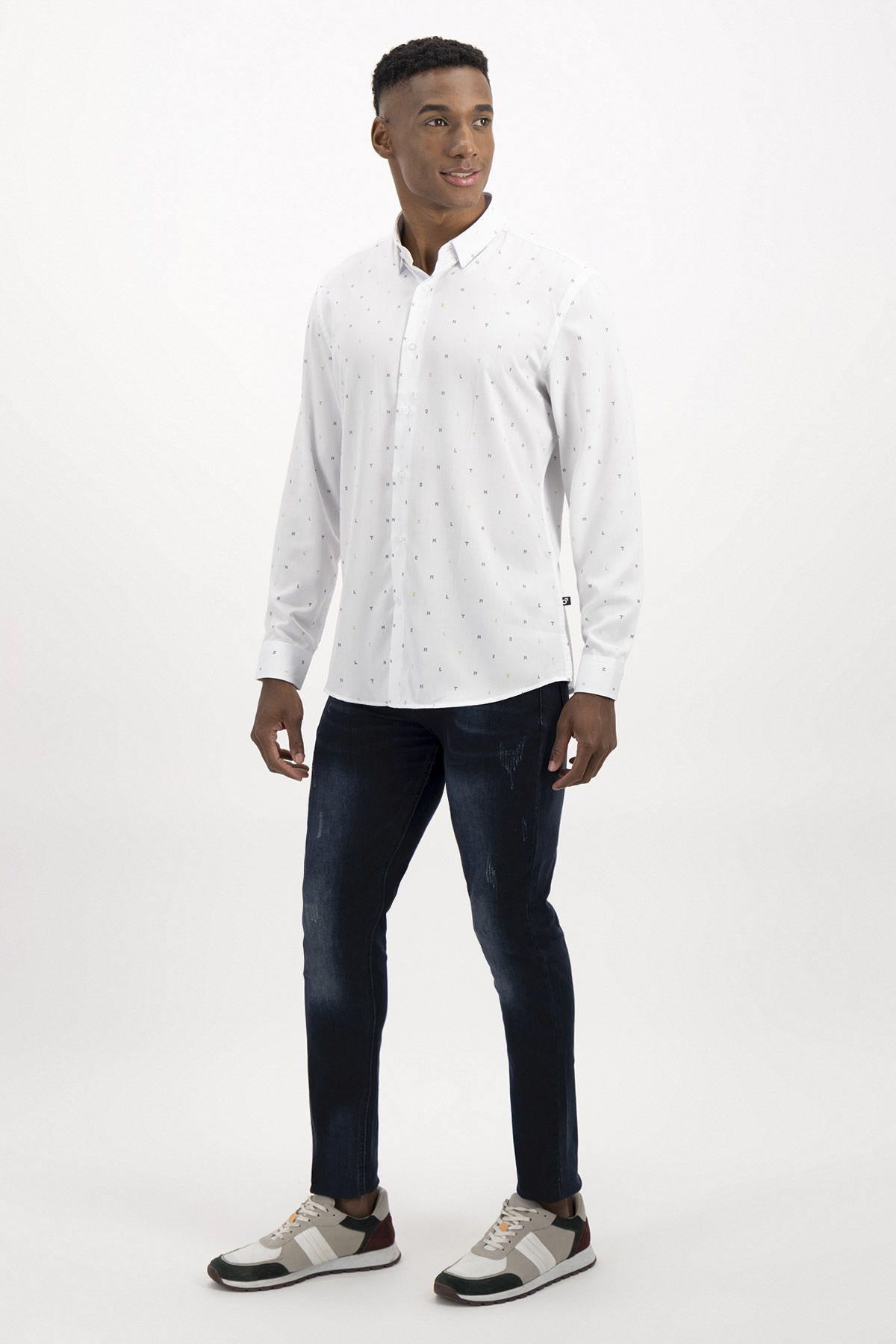 JEANS SKINNY FIT LAMBERTI image number 2