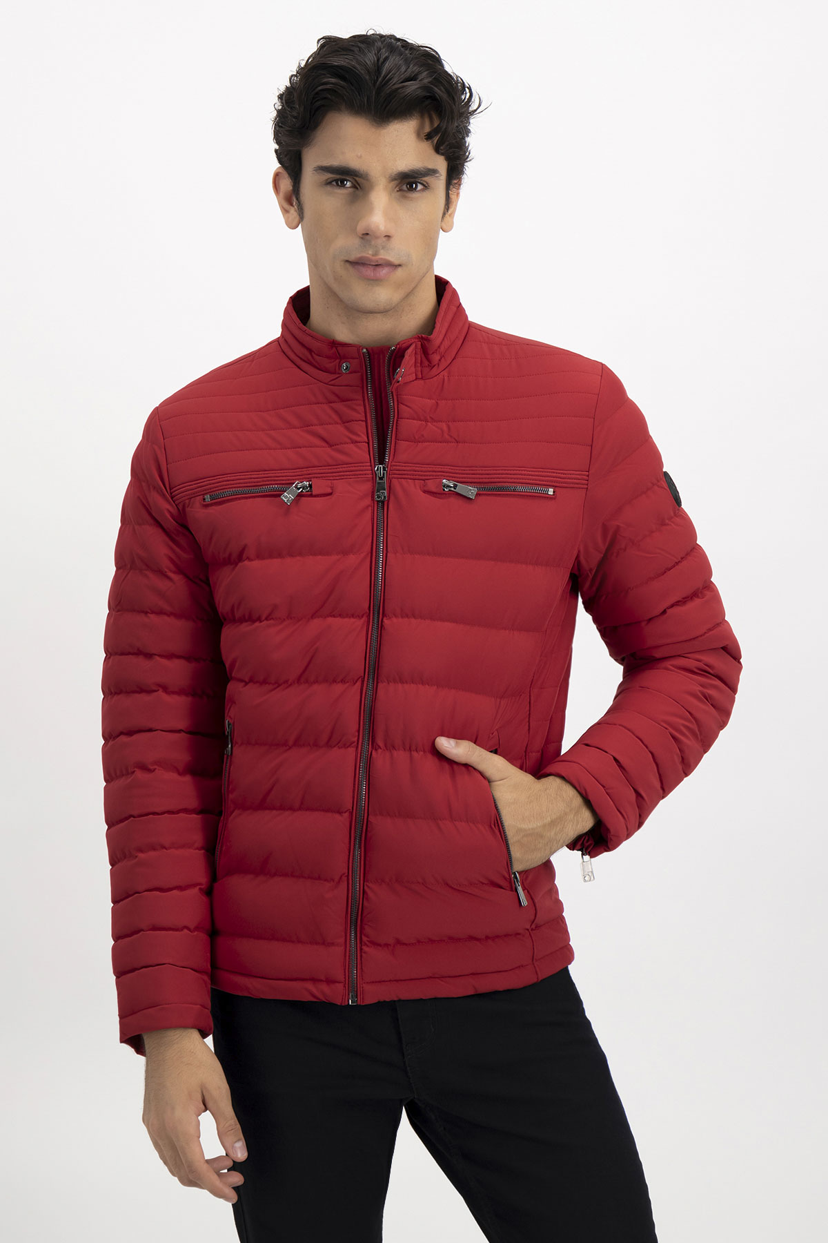 CHAMARRA SLIM FIT LMENTAL image number 0