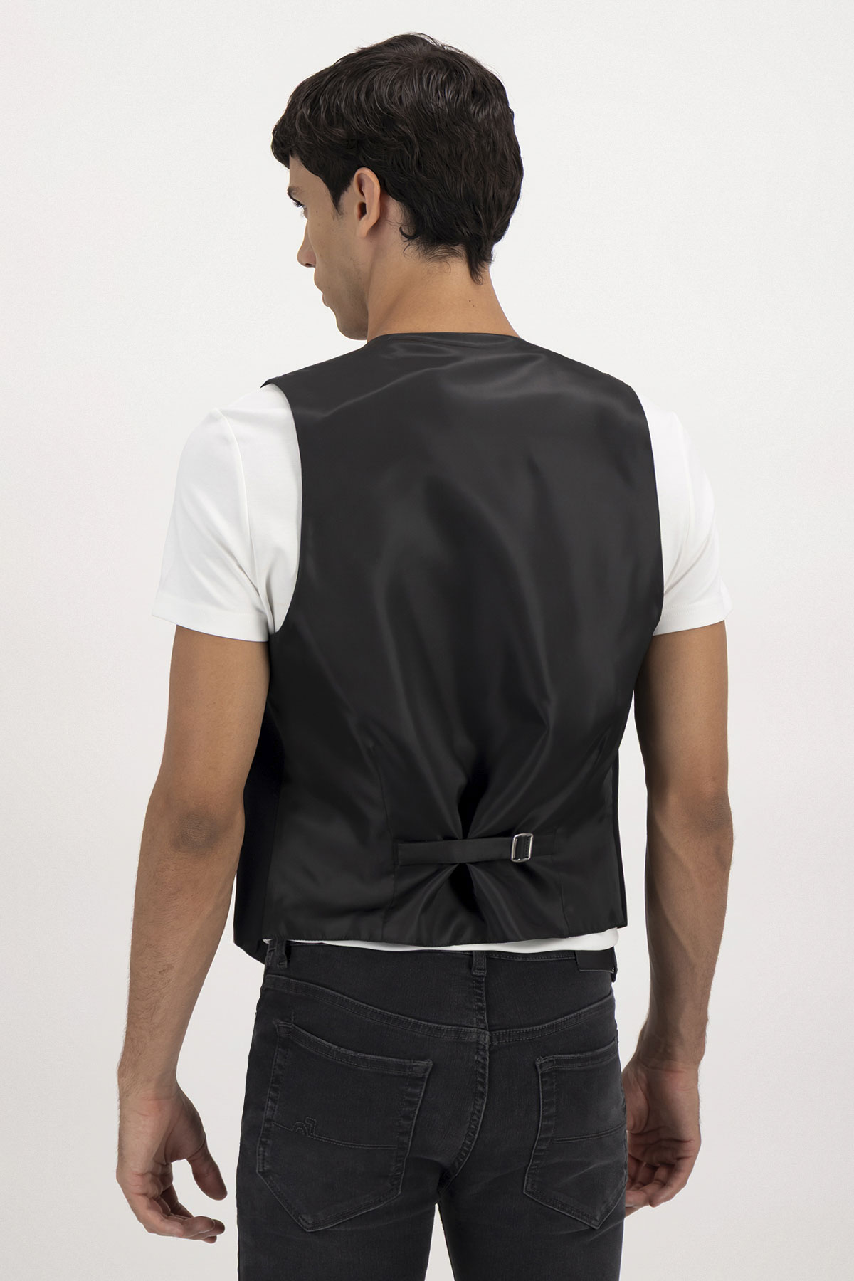 Chaleco Formal Fresco Di Lana Slim Fit Lamberti