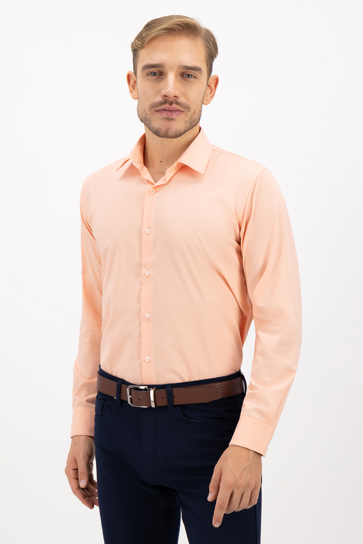CAMISA VESTIR BAMBOO FIBER SLIM FIT LMENTAL