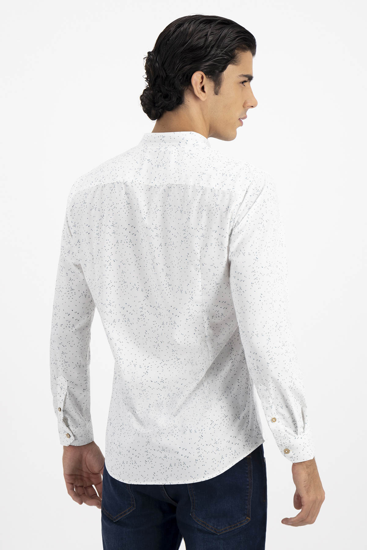 CAMISA CASUAL TLAOLLI SLIM FIT MENS FASHION