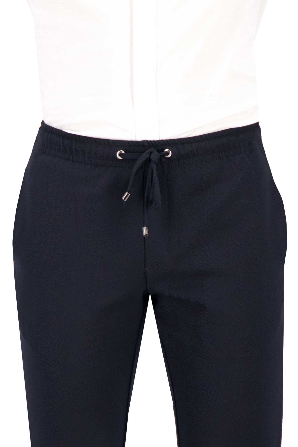 PANTALÓN SEPARATE TIPO JOGGERS AZUL MARINO SLIM FIT LMENTAL image number 1