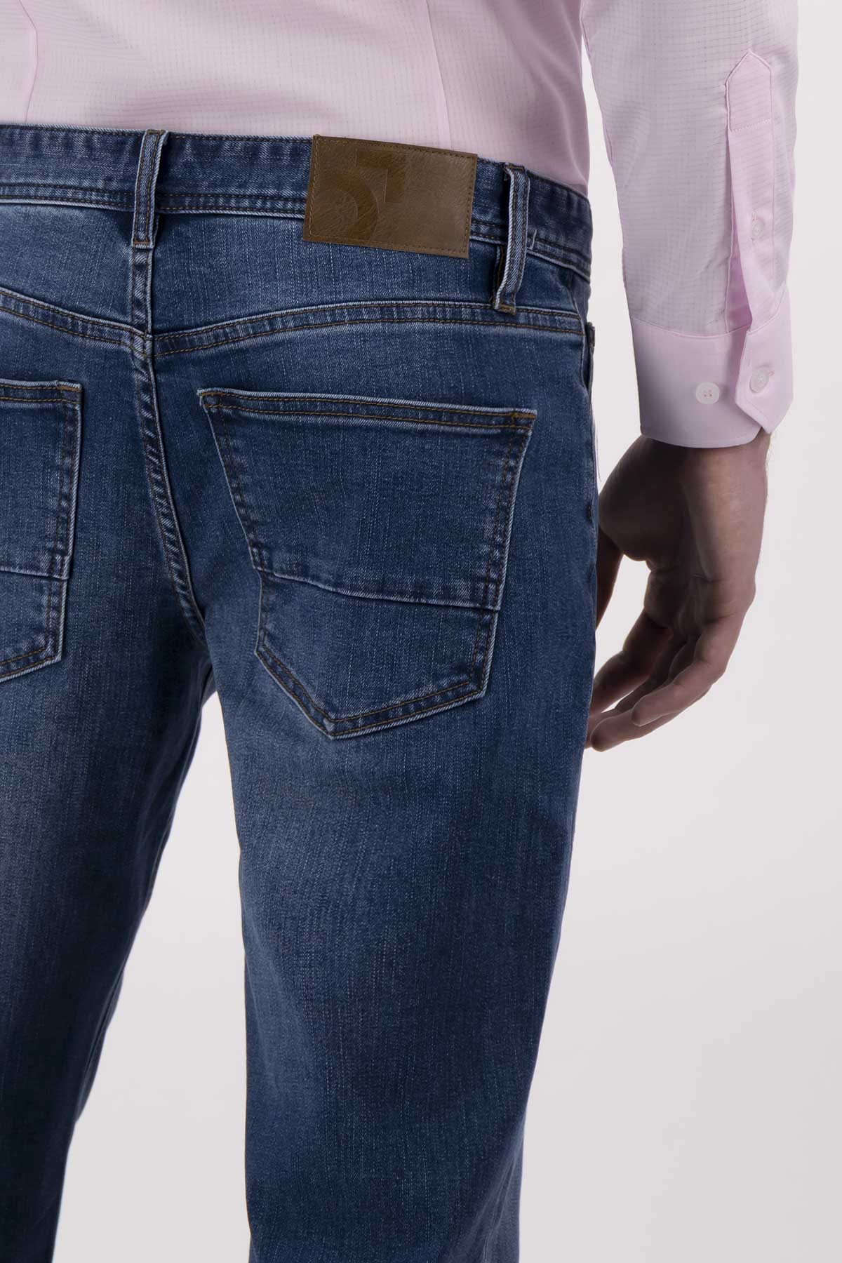 Jeans casual slim fit Lmental image number 3