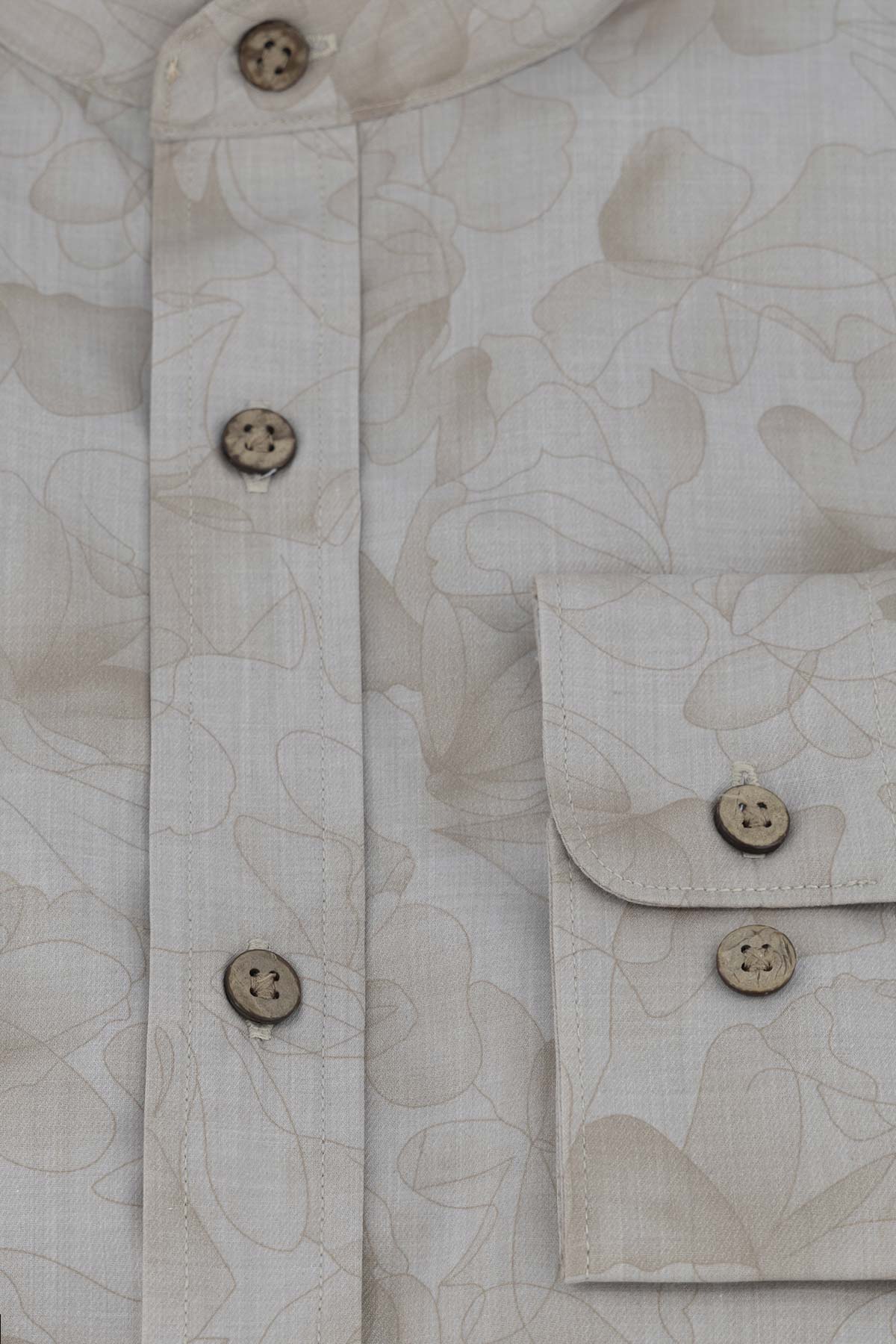 CAMISA CASUAL TLAOLLI SLIM FIT MENS FASHION image number 3