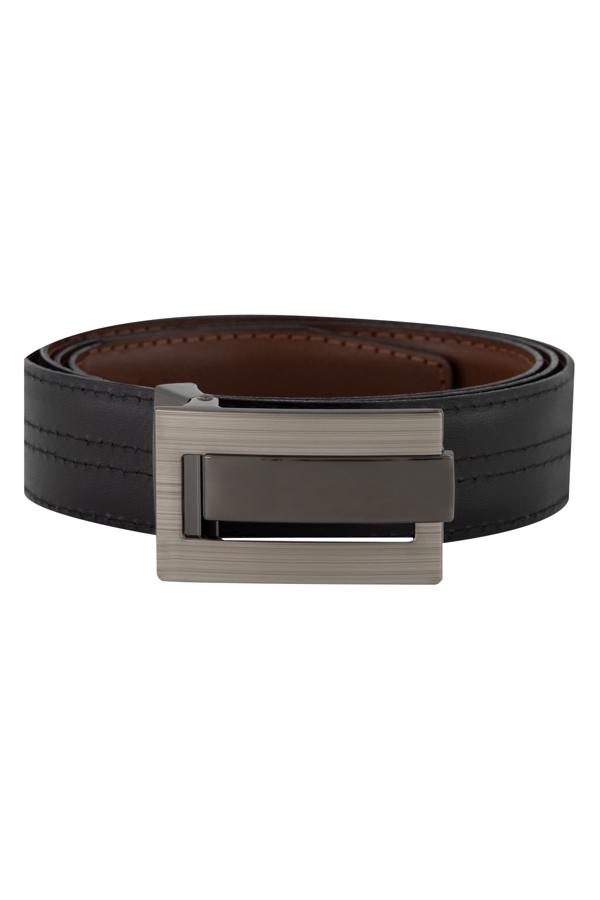 Cinturón Formal Reversible Mens Fashion