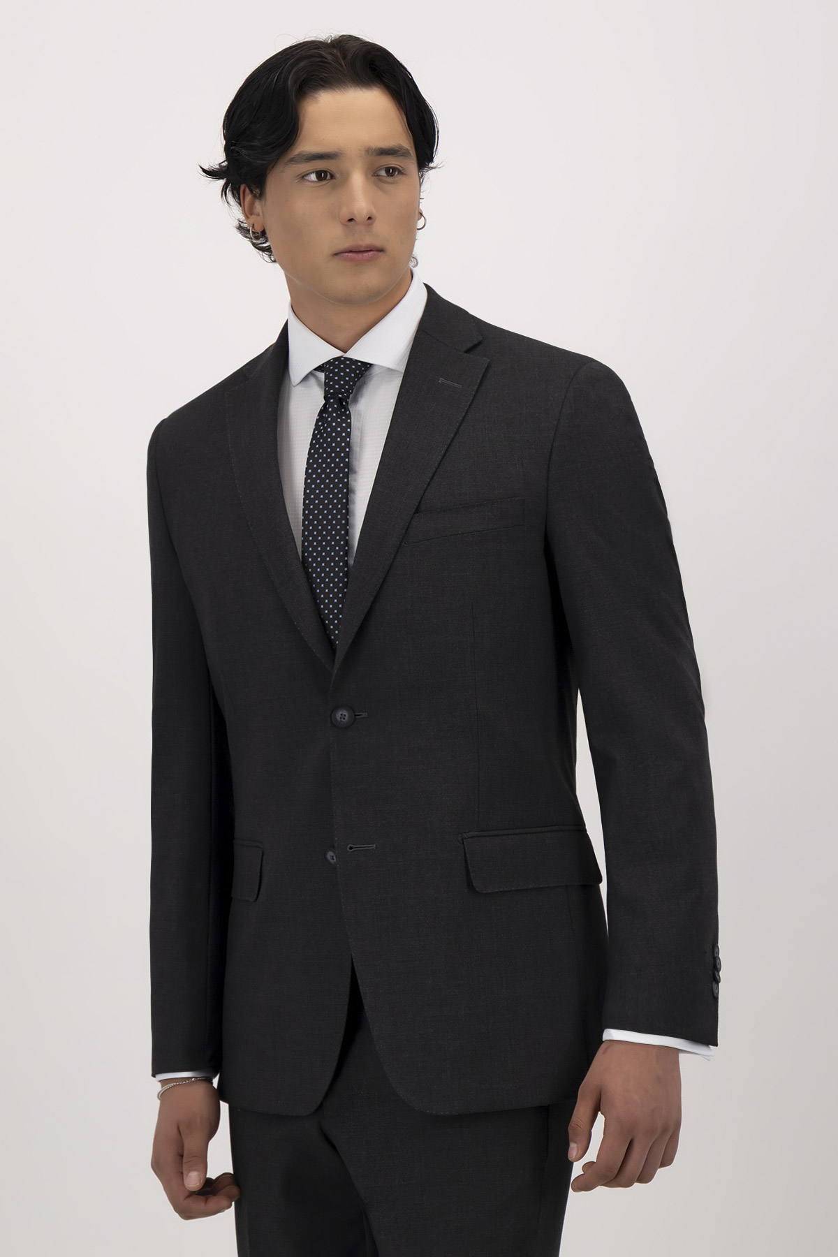 Traje Wool Blend Contemporary Fit Lamberti