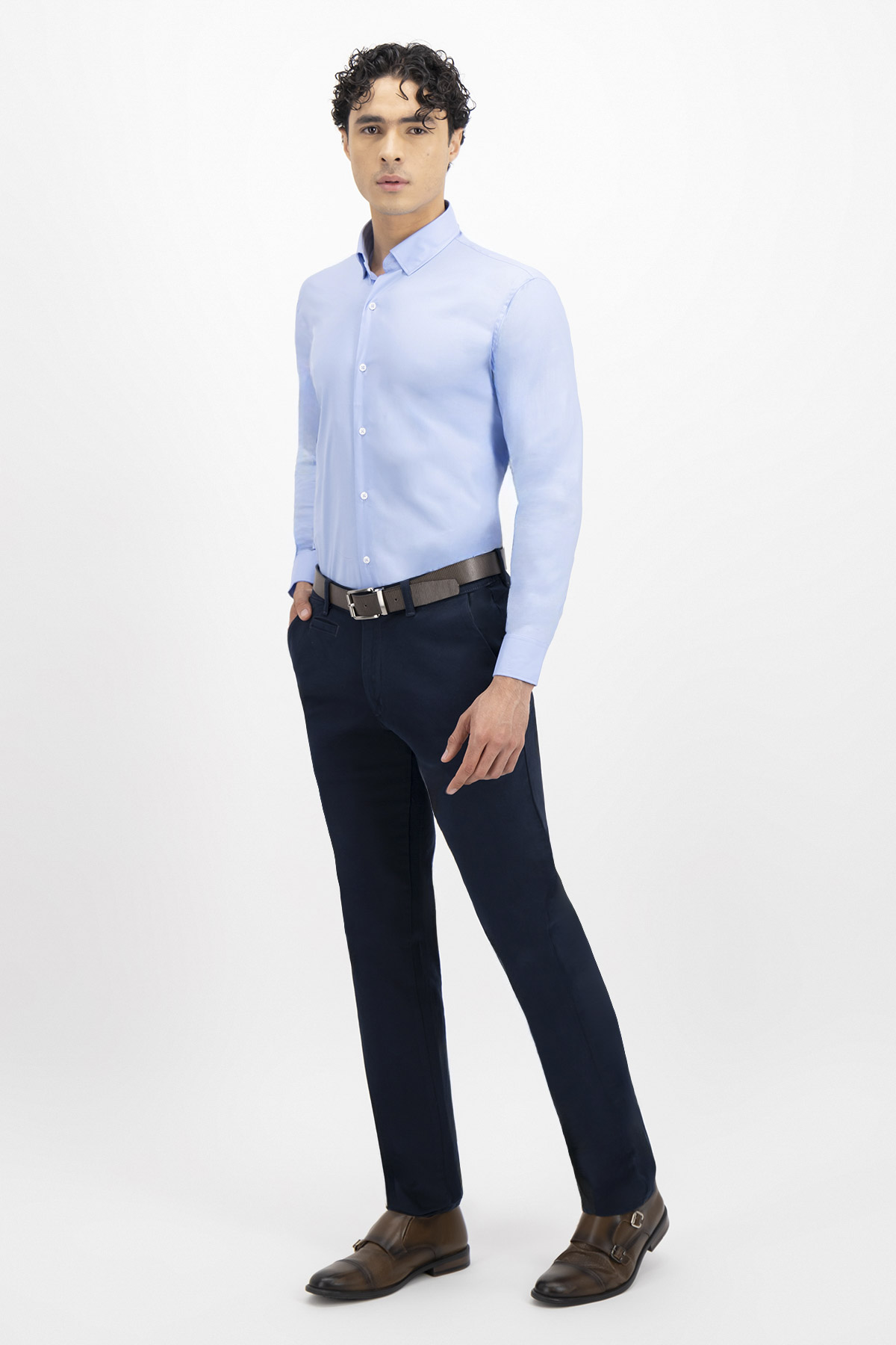 CAMISA FORMAL BAMBOO FIBER SLIM FIT LMENTAL image number 2