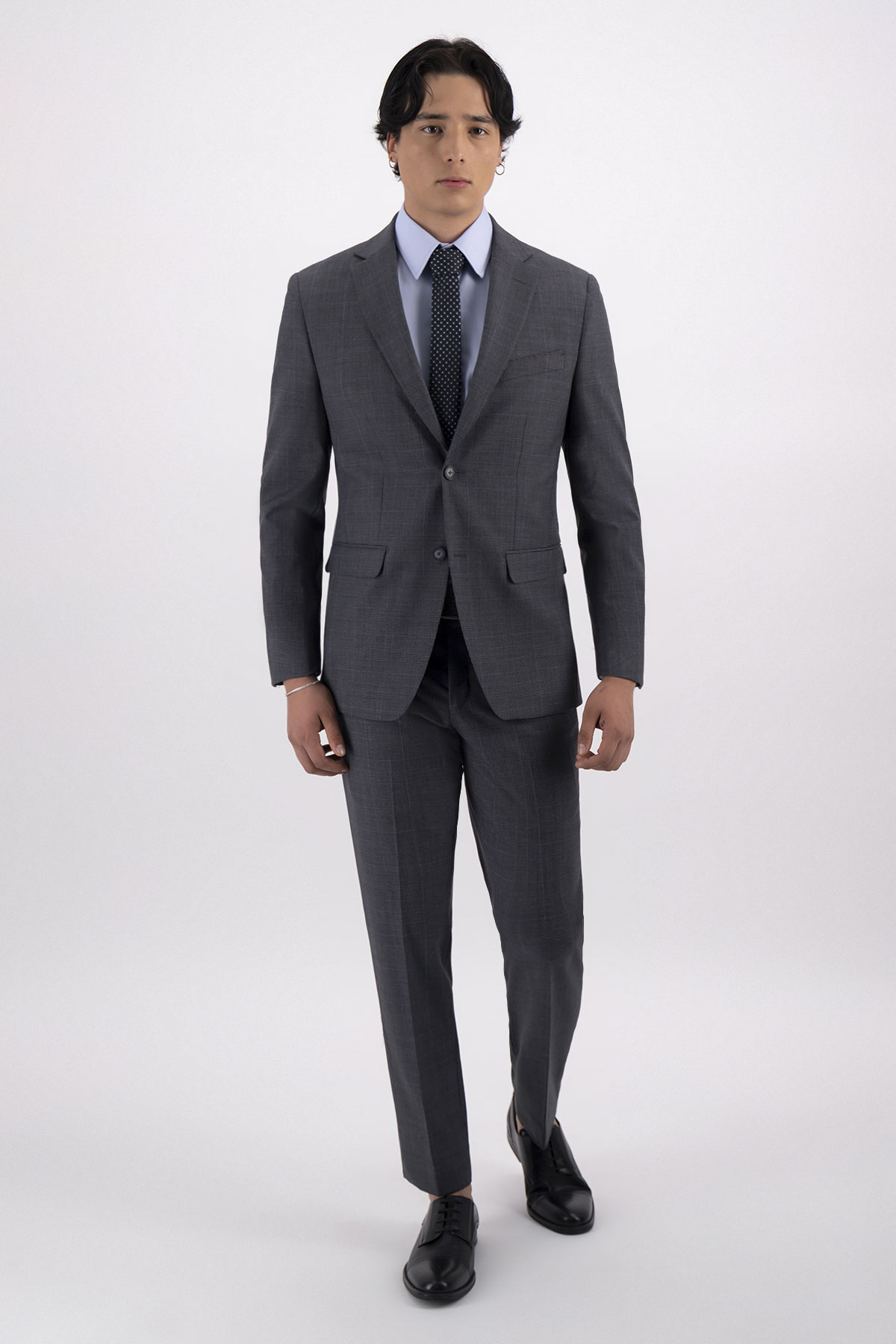 Traje Fresco Di Lana Slim Fit Lamberti