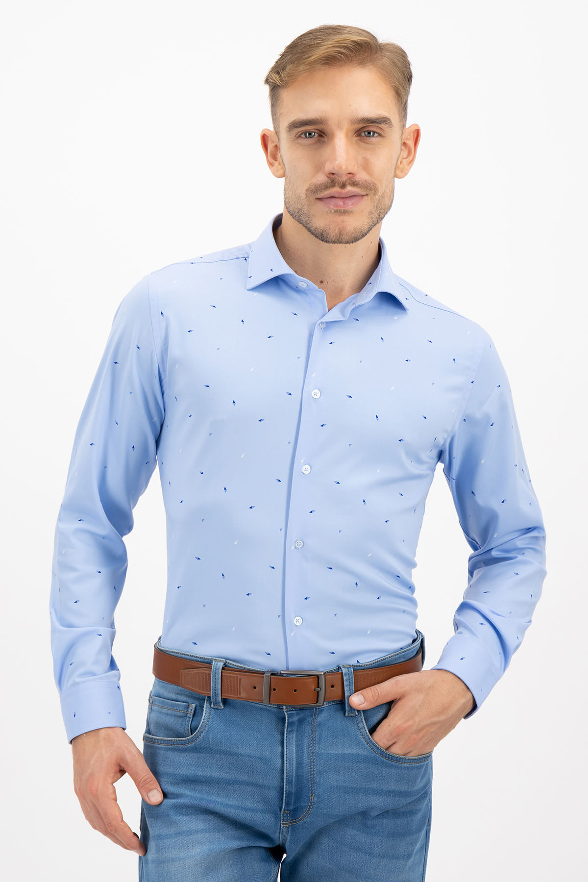CAMISA VESTIR SKINNY FIT LMENTAL