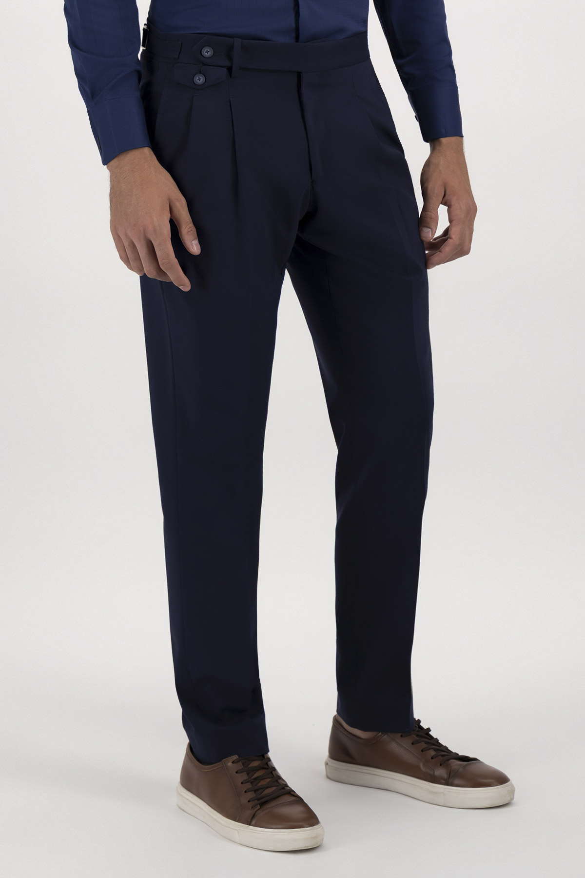 Pantalón Formal Fresco Di Lana Modern Fit Lamberti