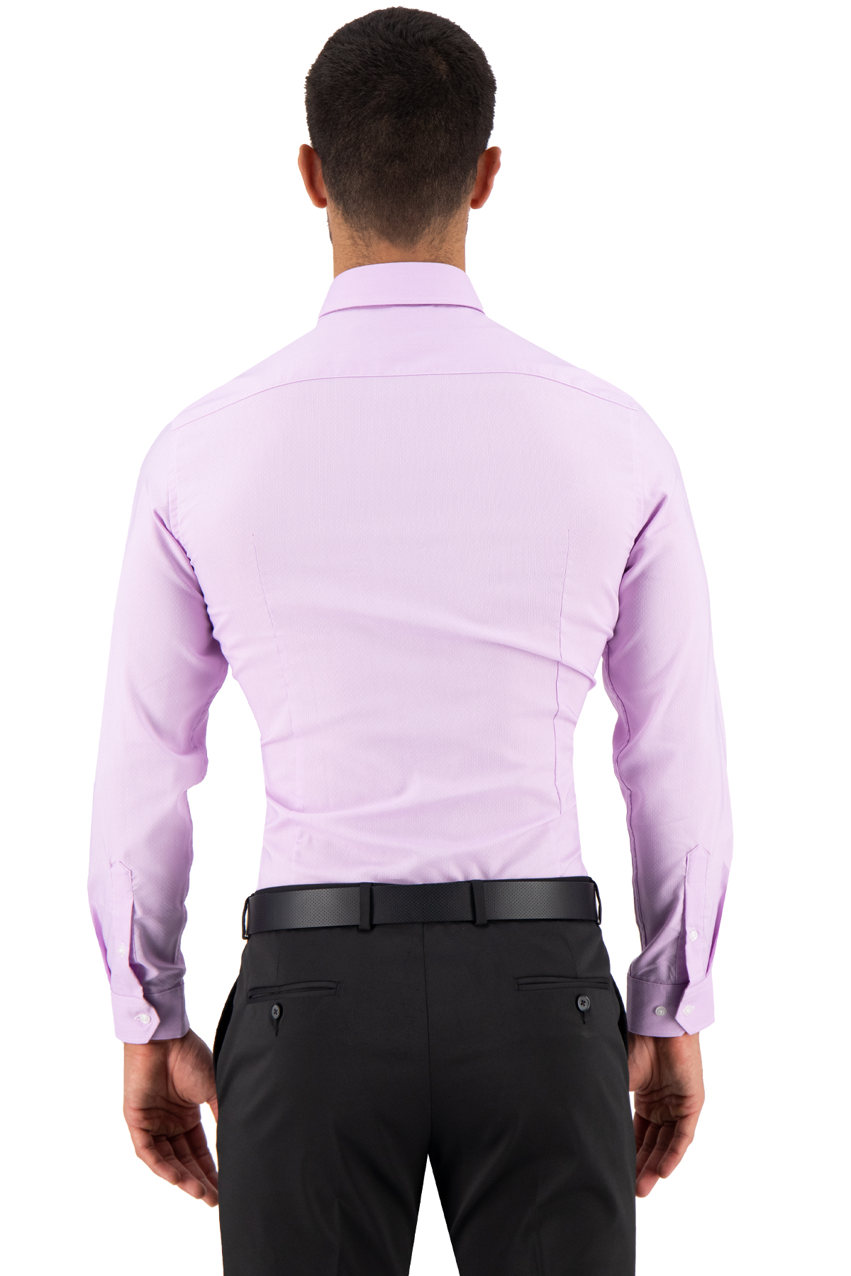 CAMISA VESTIR LILA SLIM FIT LMENTAL image number 2
