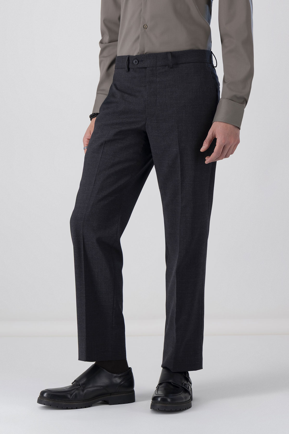 Traje Fresco Di Lana Contemporary Fit Lamberti image number 4