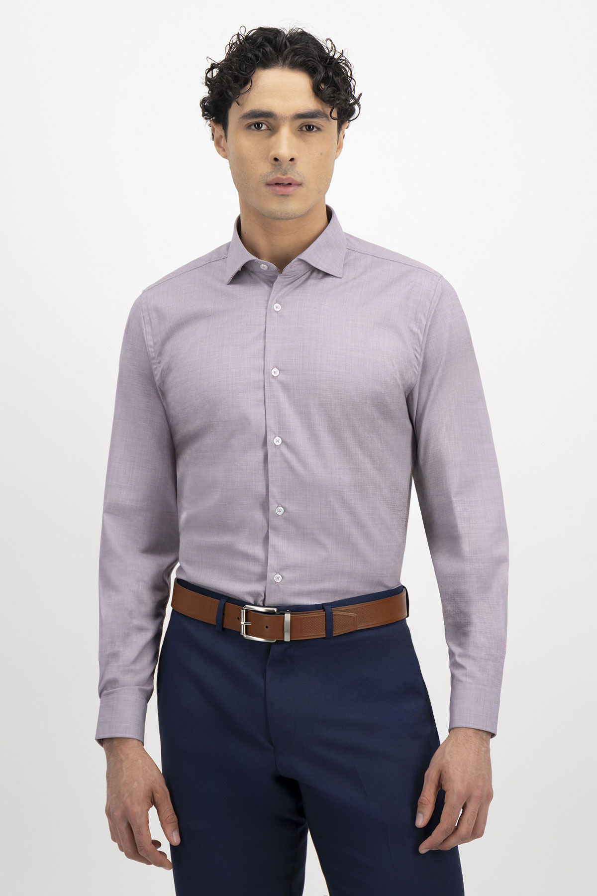 CAMISA FORMAL SKINNY FIT LMENTAL image number 0