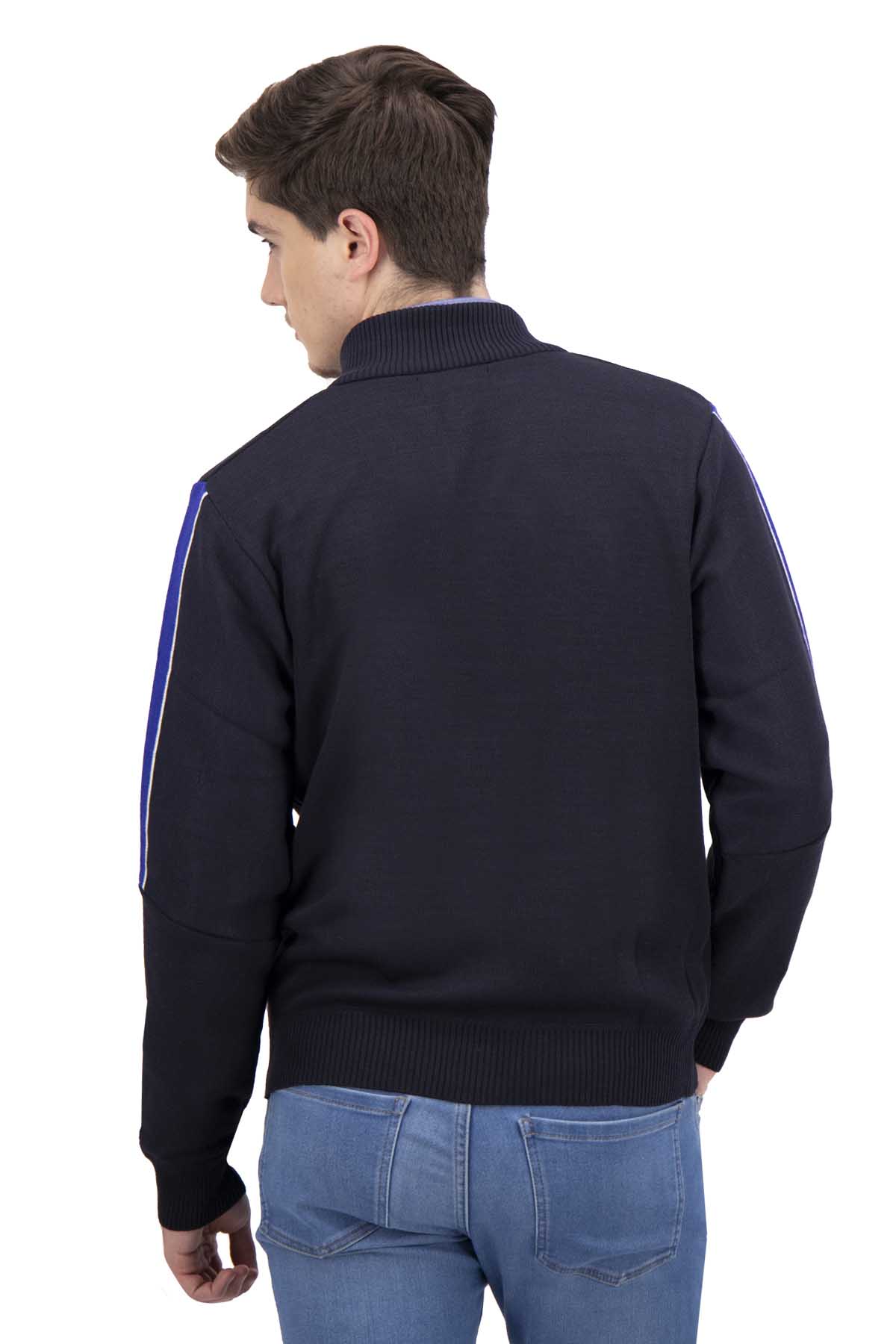 SUETER AZUL MARINO SLIM FIT LMENTAL image number 2