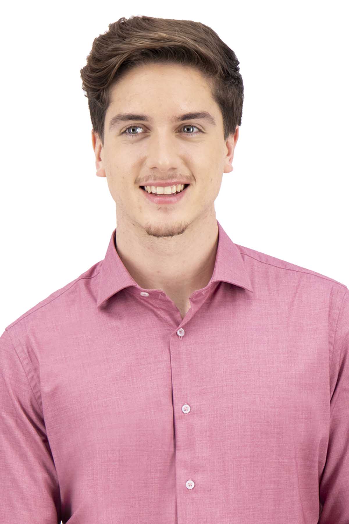 CAMISA VESTIR ROJO SLIM FIT LMENTAL image number 2