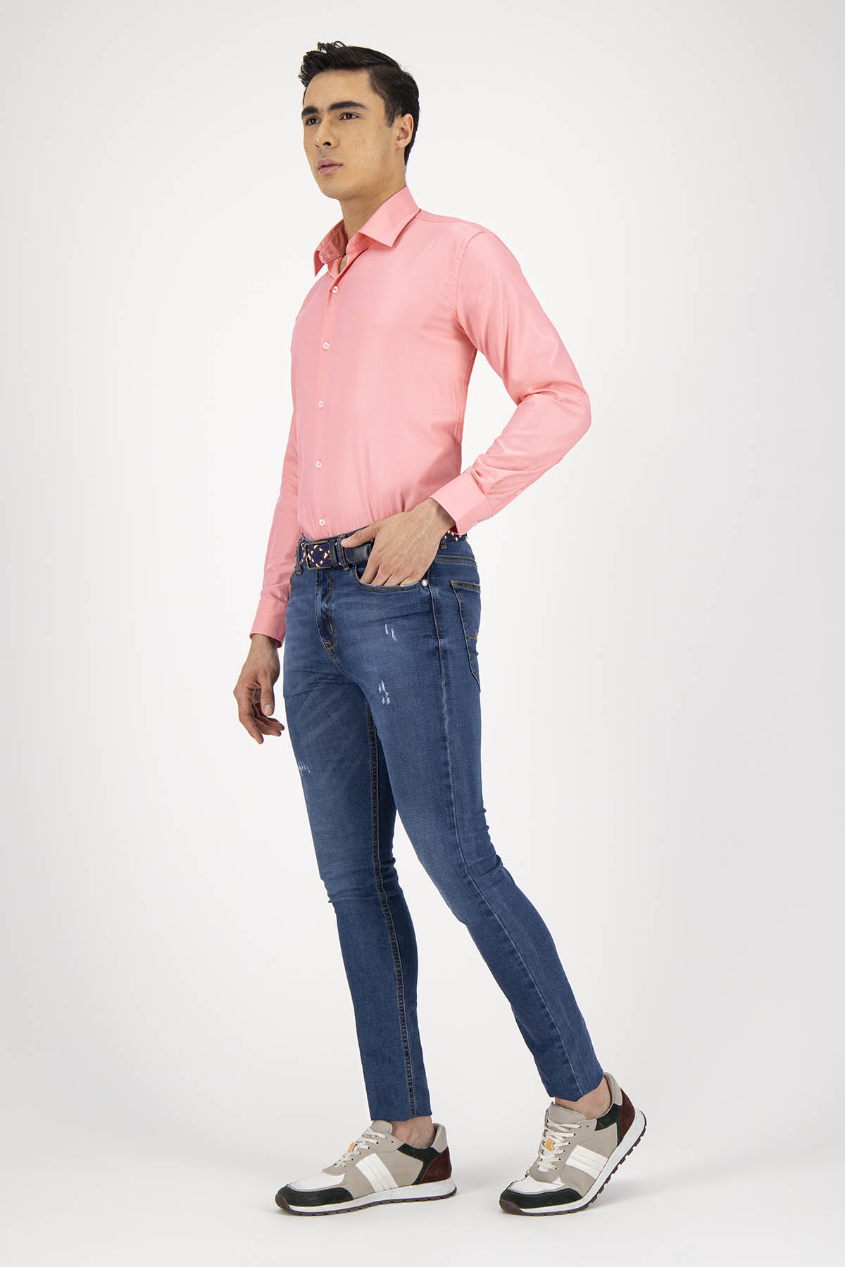 CAMISA VESTIR BAMBOO FIBER SLIM FIT LMENTAL image number 0