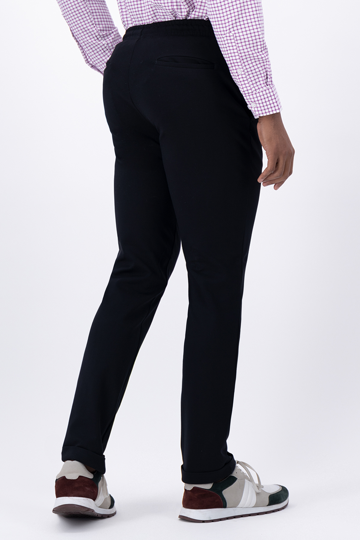 PANTALÓN SEPARATE NEGRO SLIM FIT LMENTAL image number 4