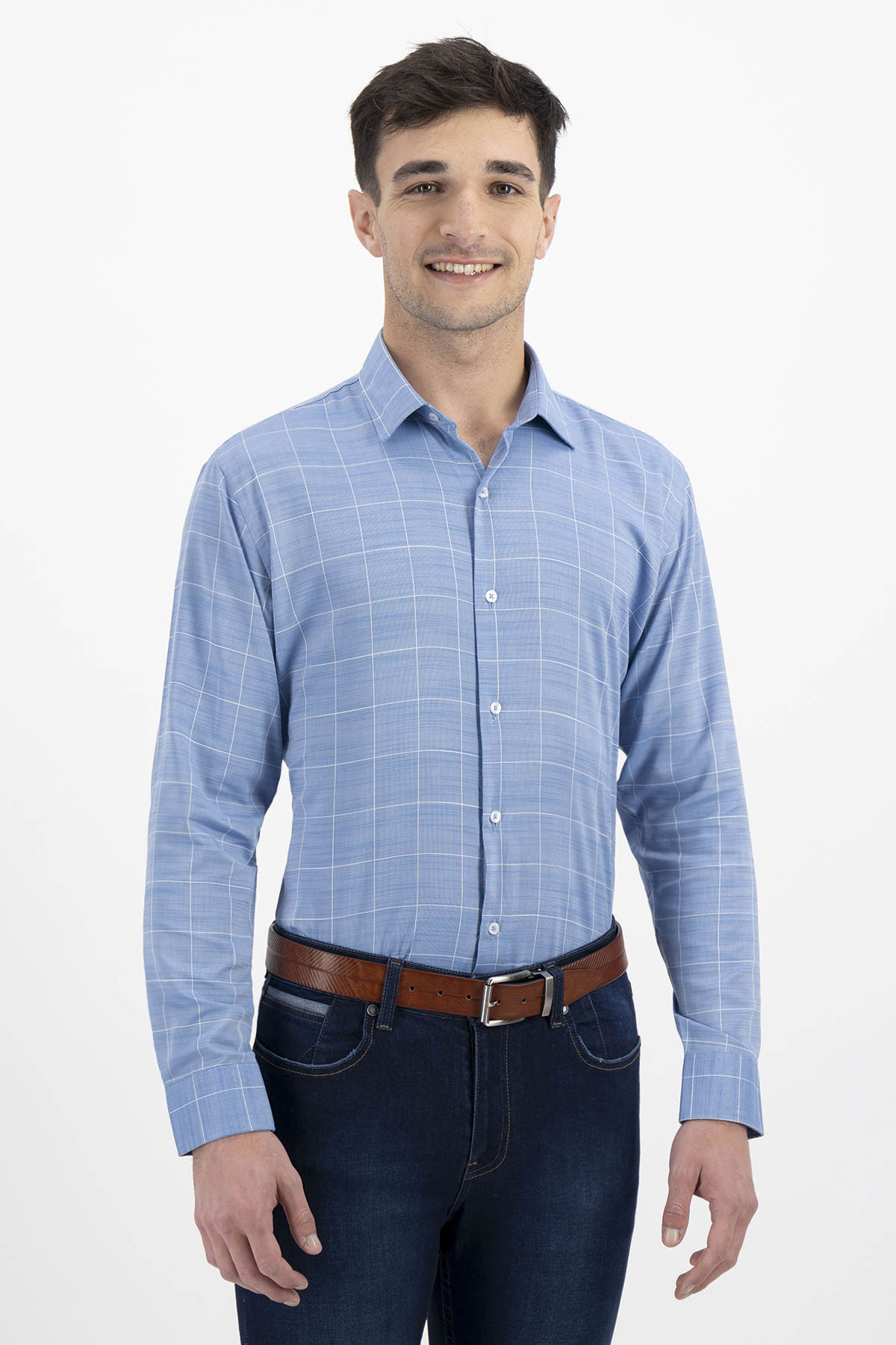 CAMISA FORMAL BAMBOO FIBER SLIM FIT LMENTAL image number 0